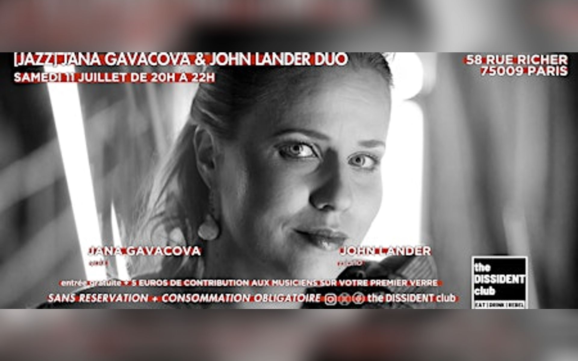 [JAZZ] Jana Gavacova & John Lander Duo