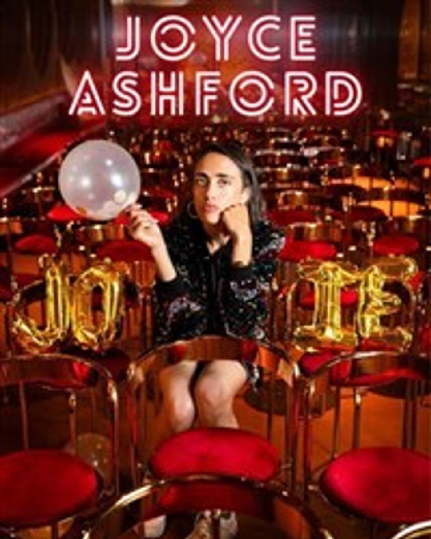 Affiche du spectacle Joyce Ashford dans Joie, Le Solo