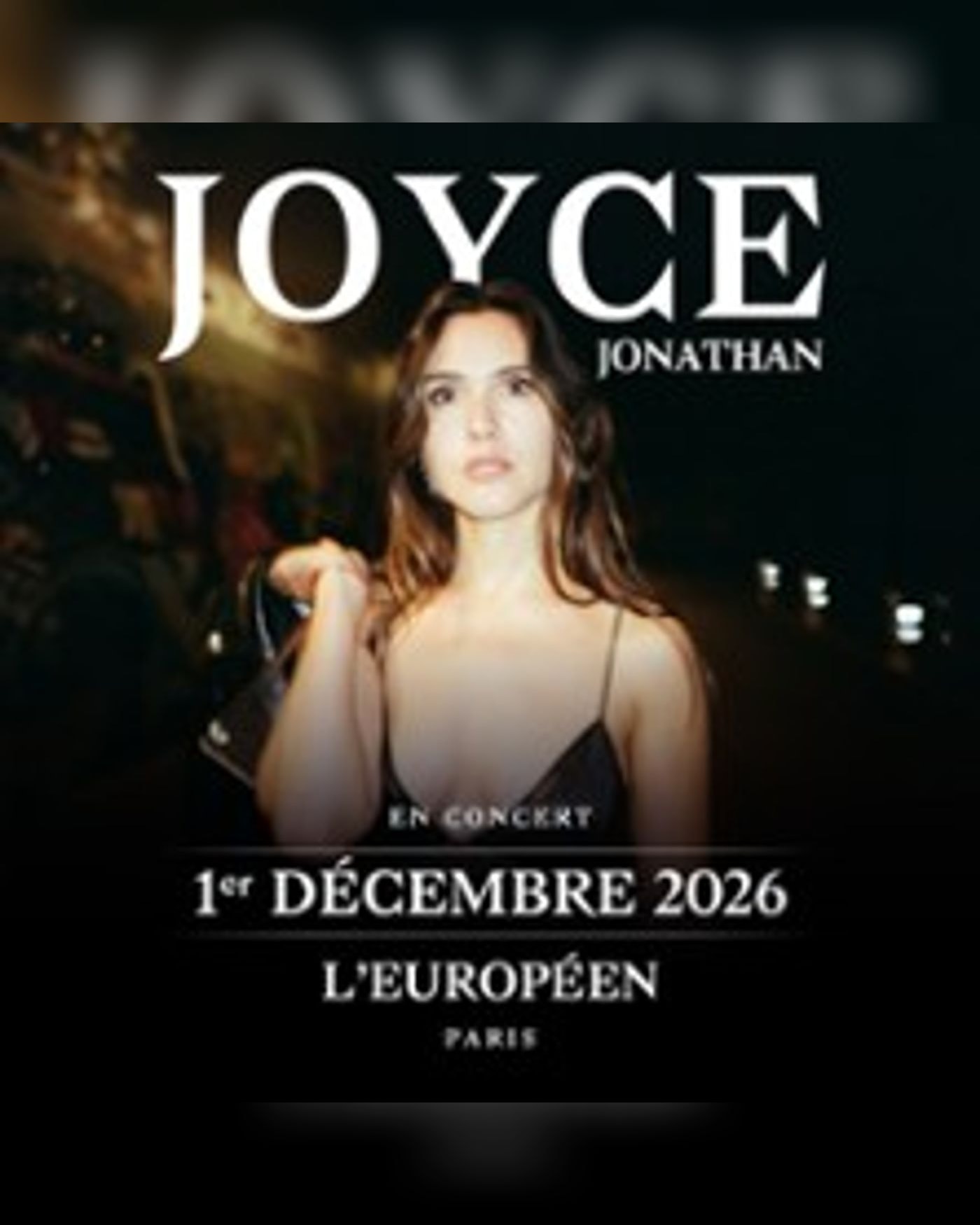 Affiche de Joyce Jonathan
