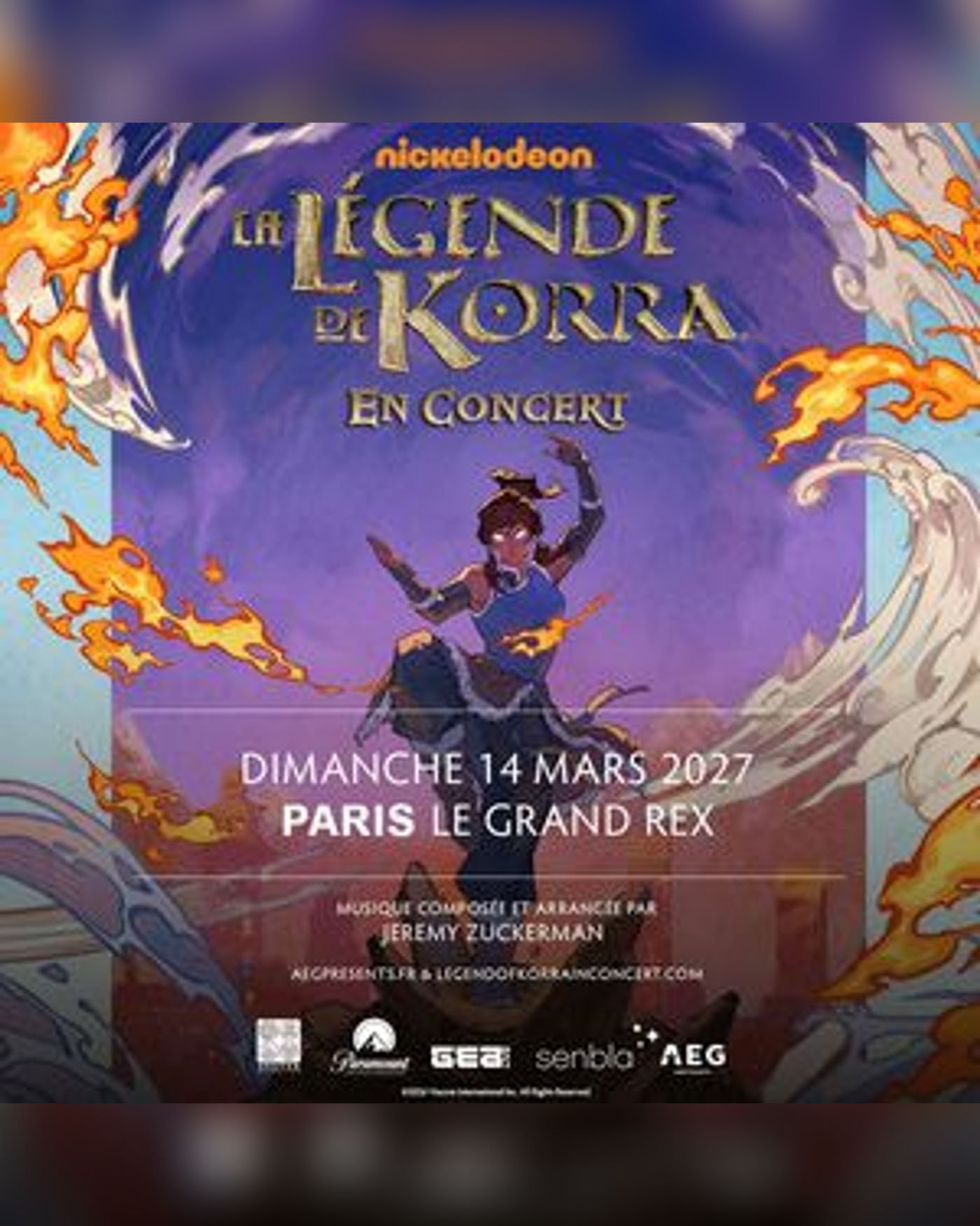 Affiche de La Legende de Korra