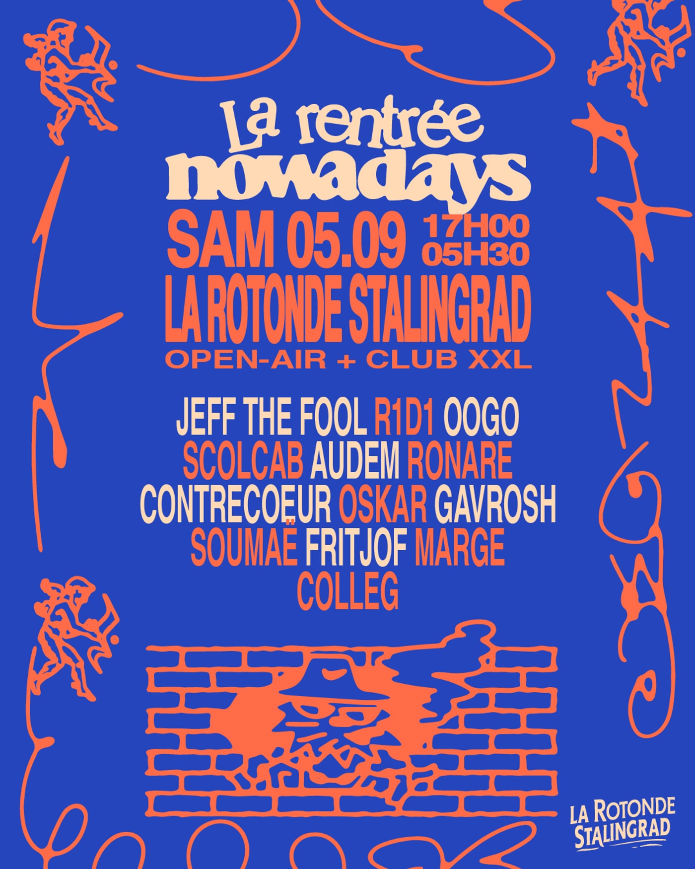 La rentrée Nowadays Open Air & Club XXL