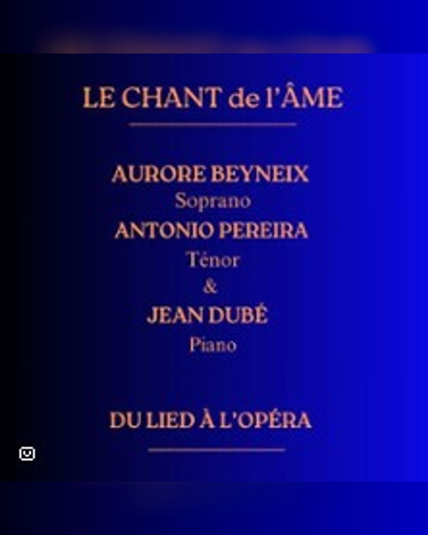 Le Chant de L'âme