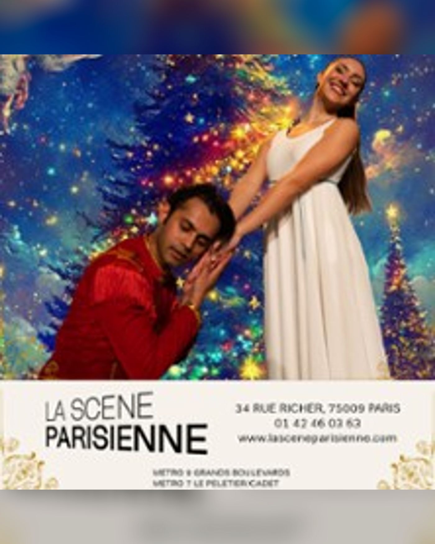 Affiche du spectacle Le Rêve Enchanté de Clara, La Scène Parisienne
