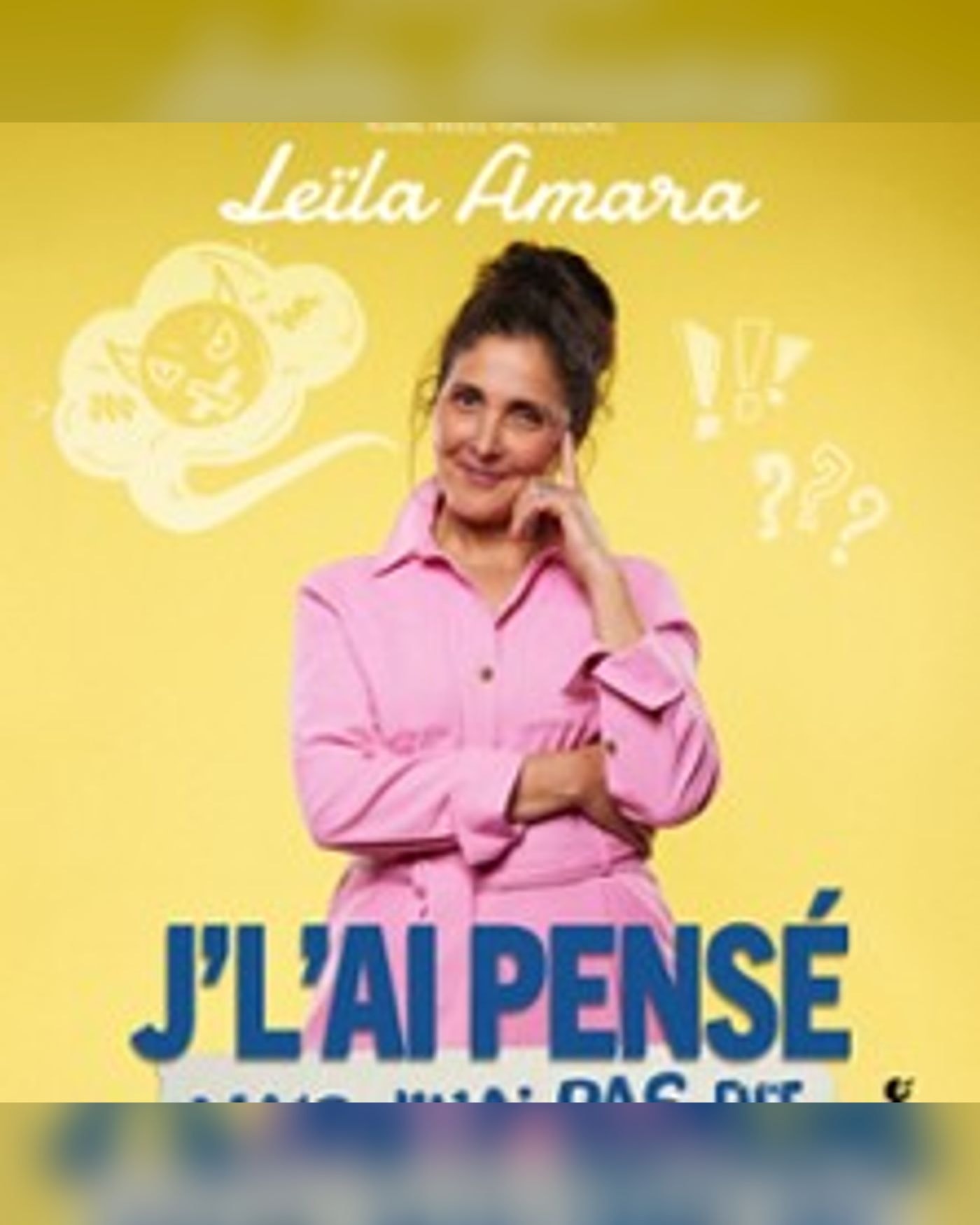 Affiche du spectacle Leïla Amara, La Divine Comedie - Salle 2