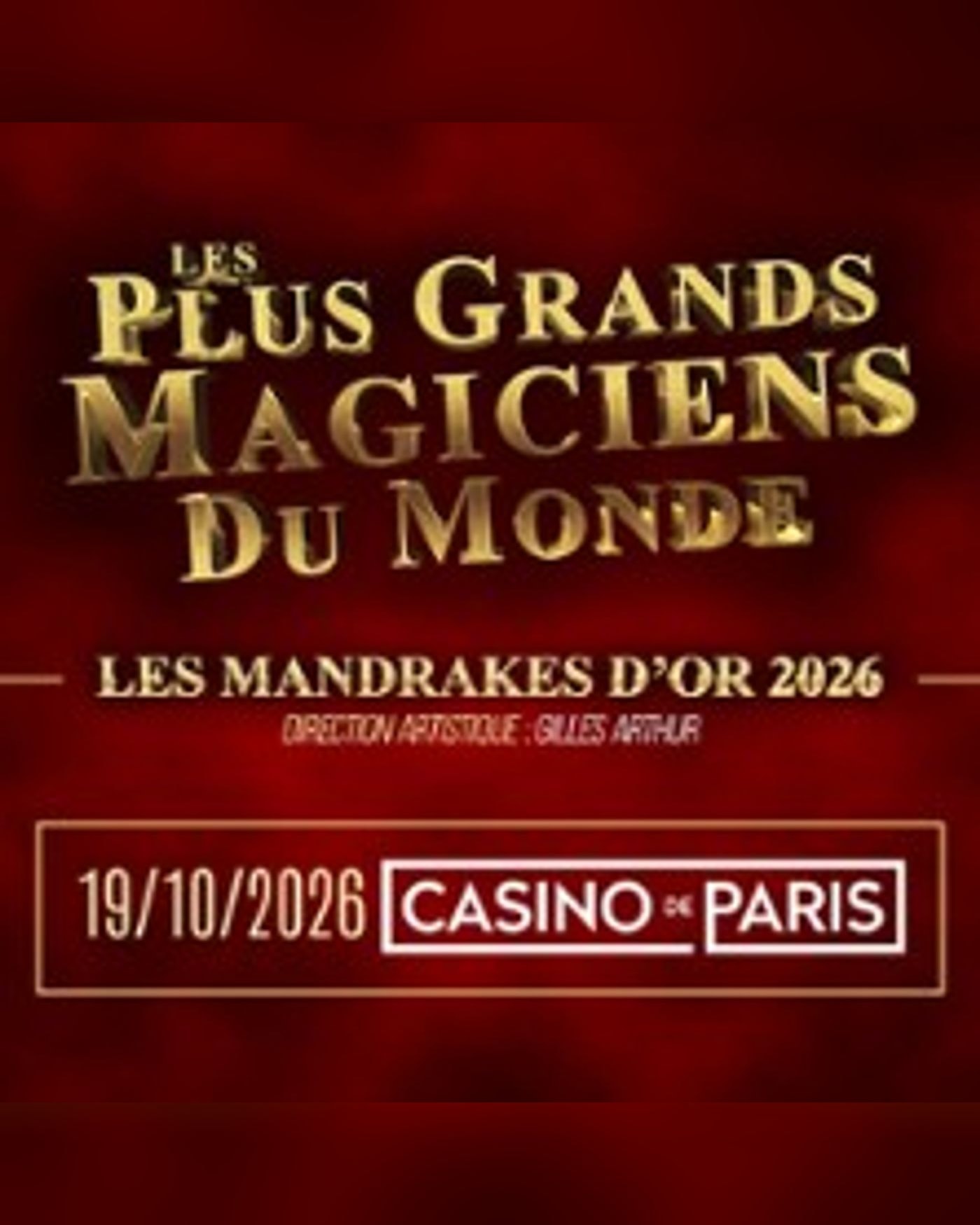 Les Mandrakes d'Or 2026