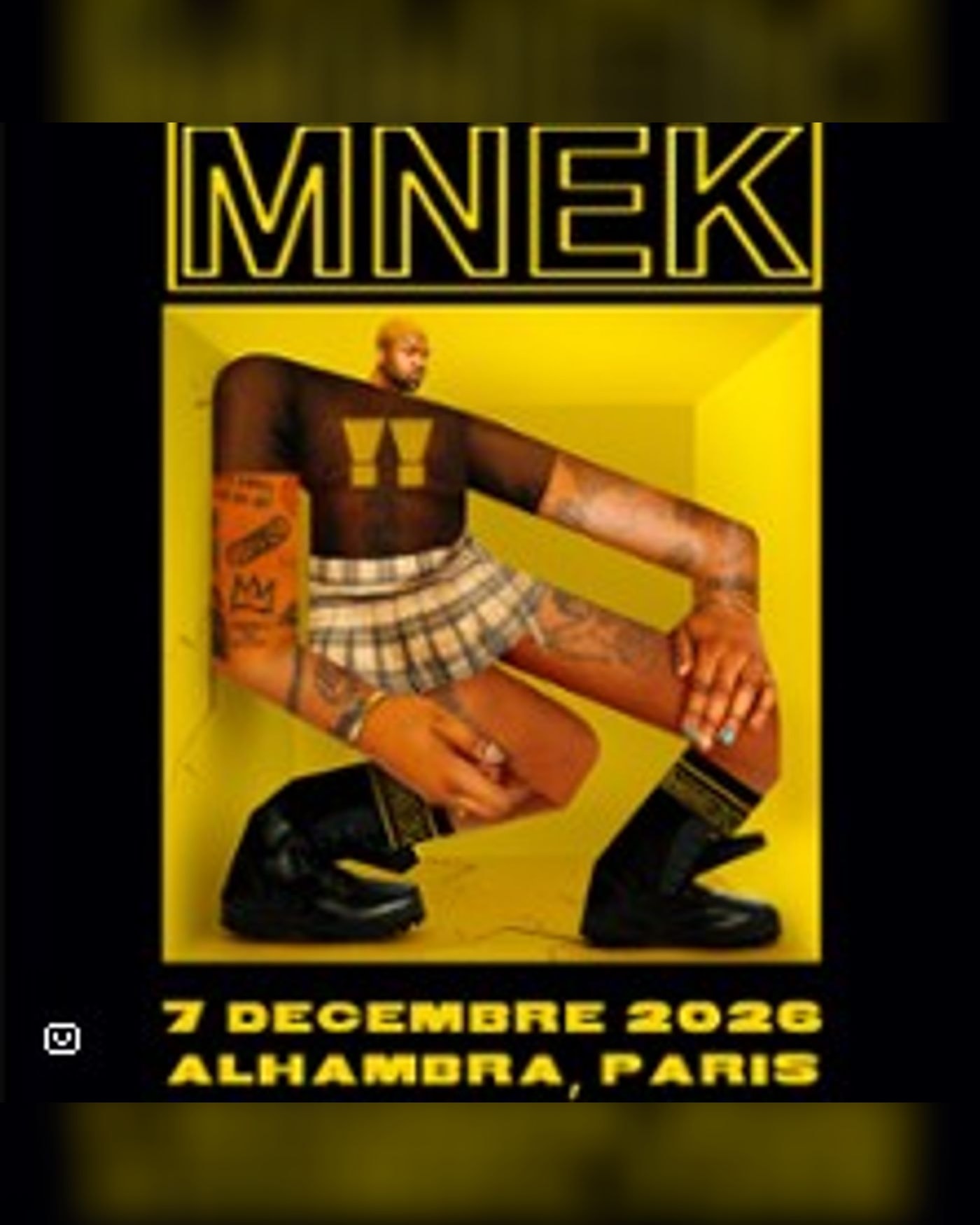 Affiche de Mnek