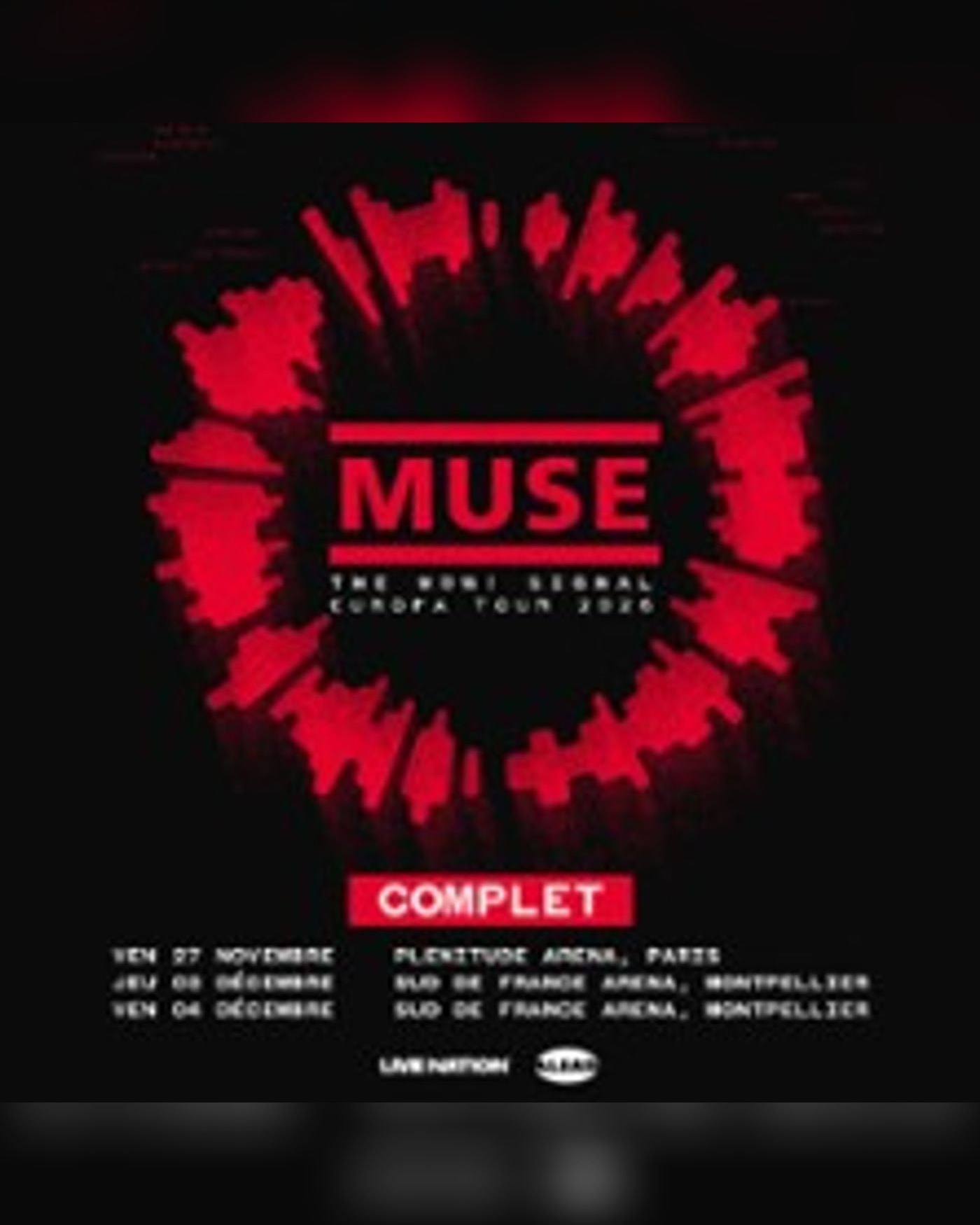 Affiche de Muse