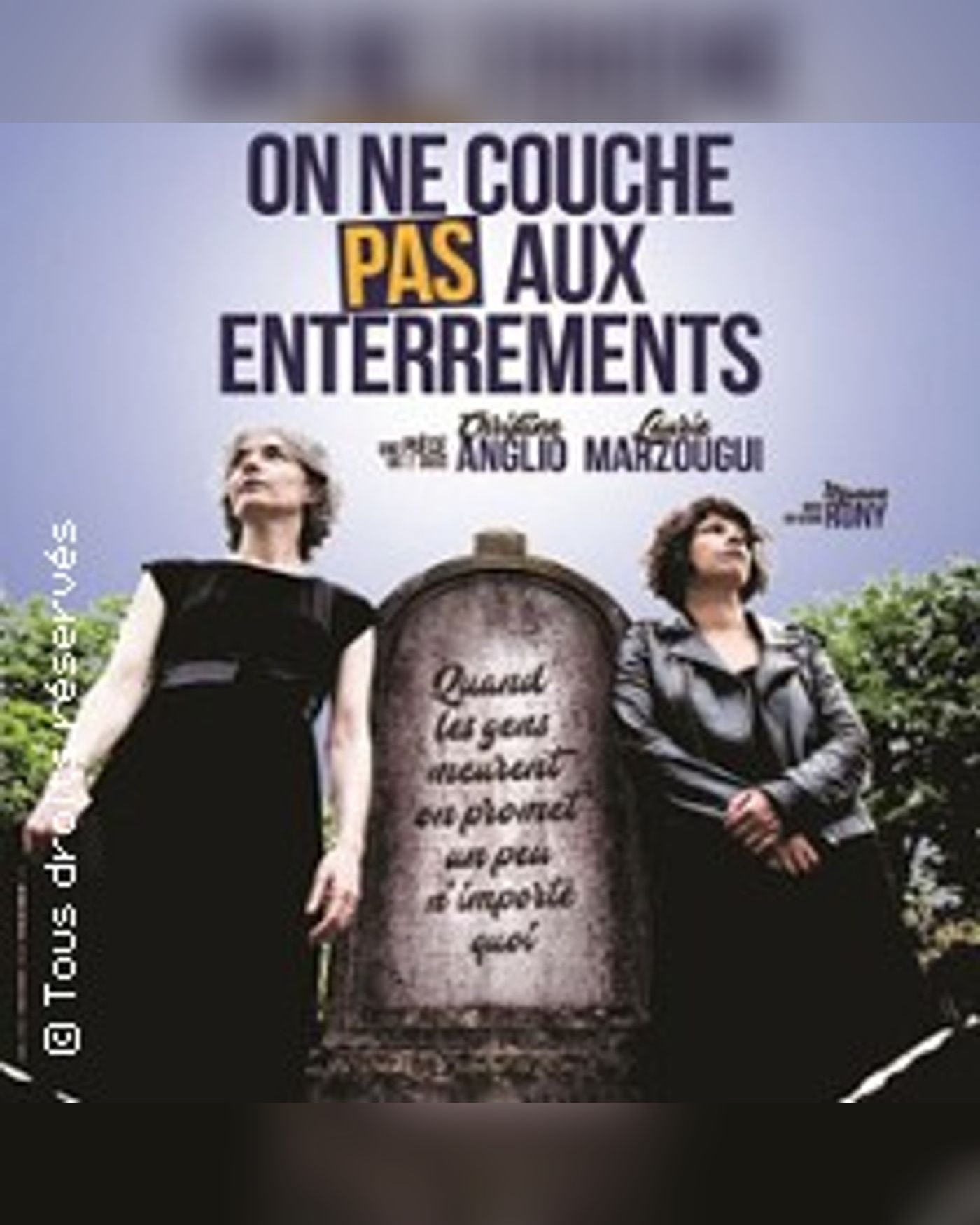 On Ne Couche Pas Aux Enterrements