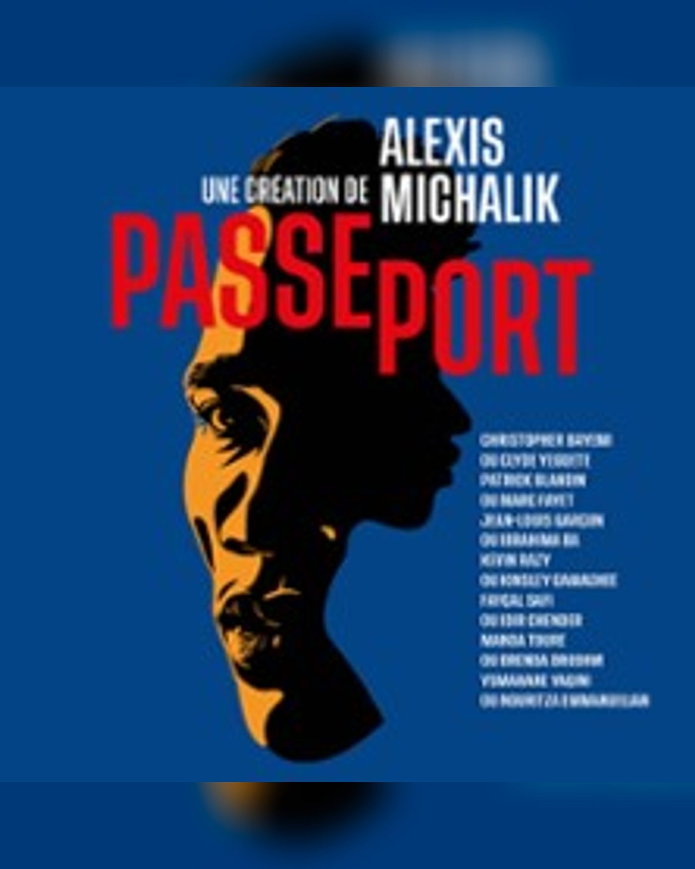 Passeport d'Alexis Michalik