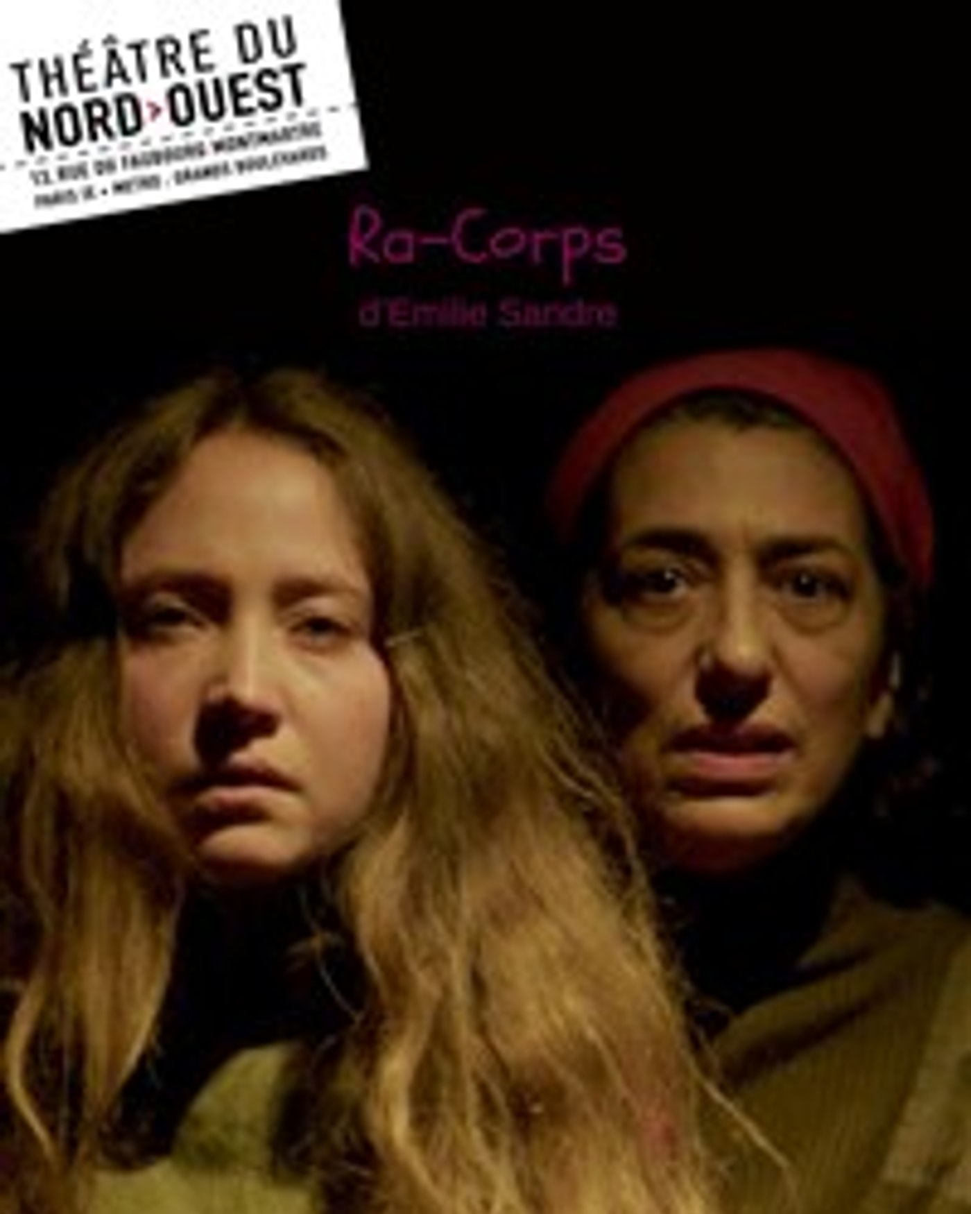 Affiche du spectacle Ra-Corps, Theatre du Nord — Ouest