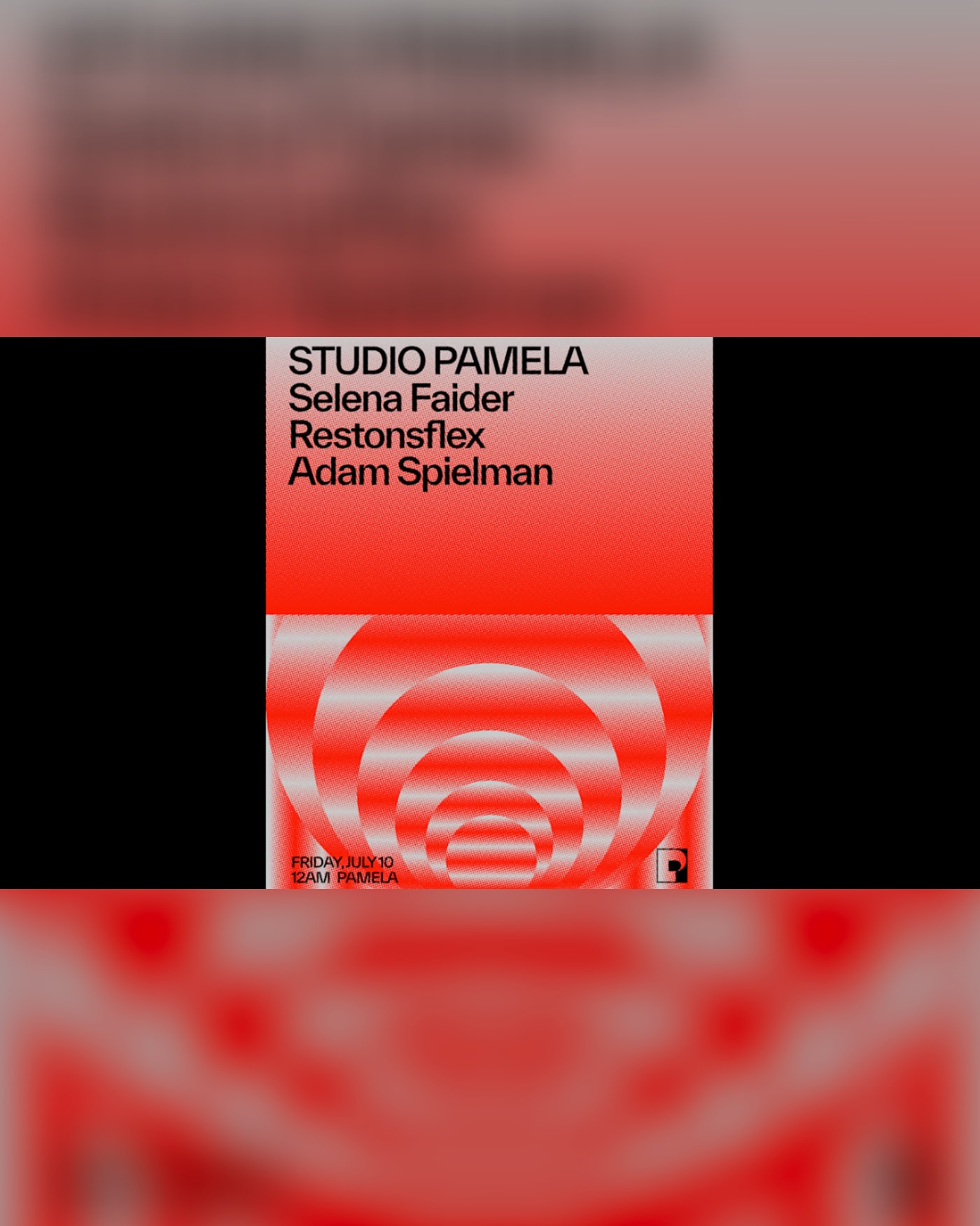 Studio Pamela - Selena Faider, Restonsflex, Adam Spielman