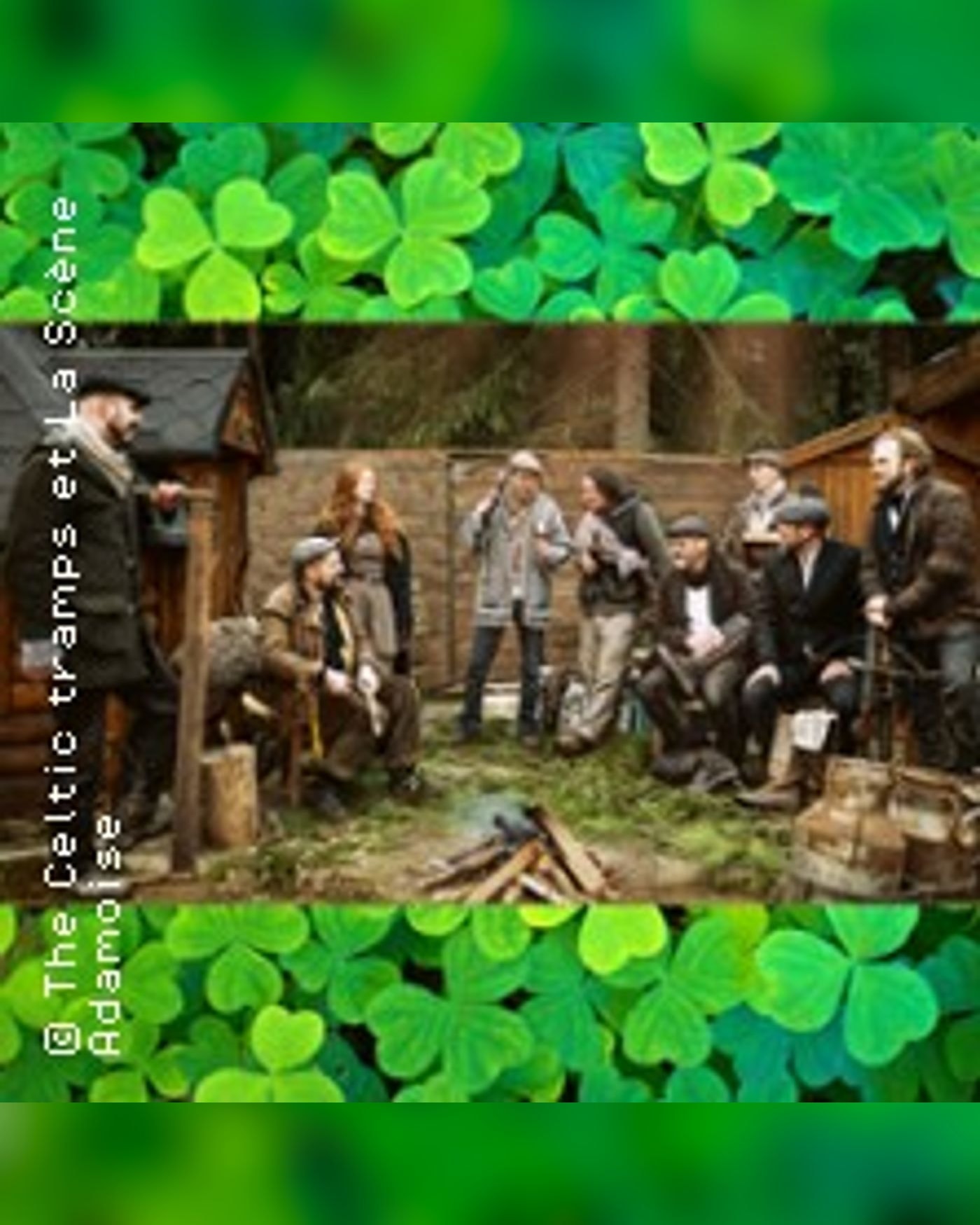 Affiche du concert The Celtic Tramps, La Scène Adamoise
