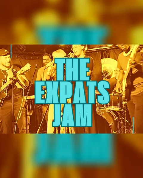 Affiche du concert gratuit : The Expats Jam