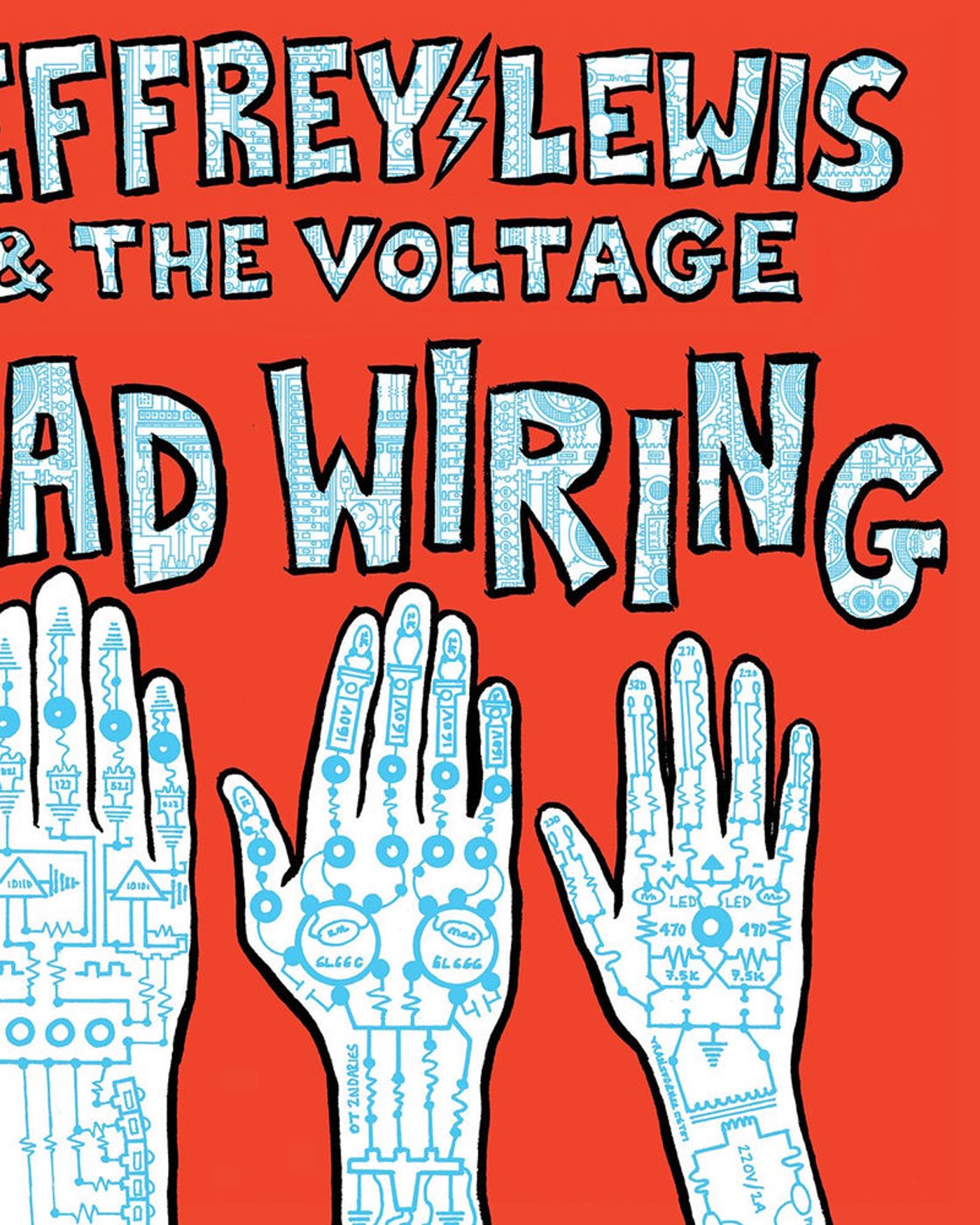 Affiche du concert The Voltage, Les Frigos