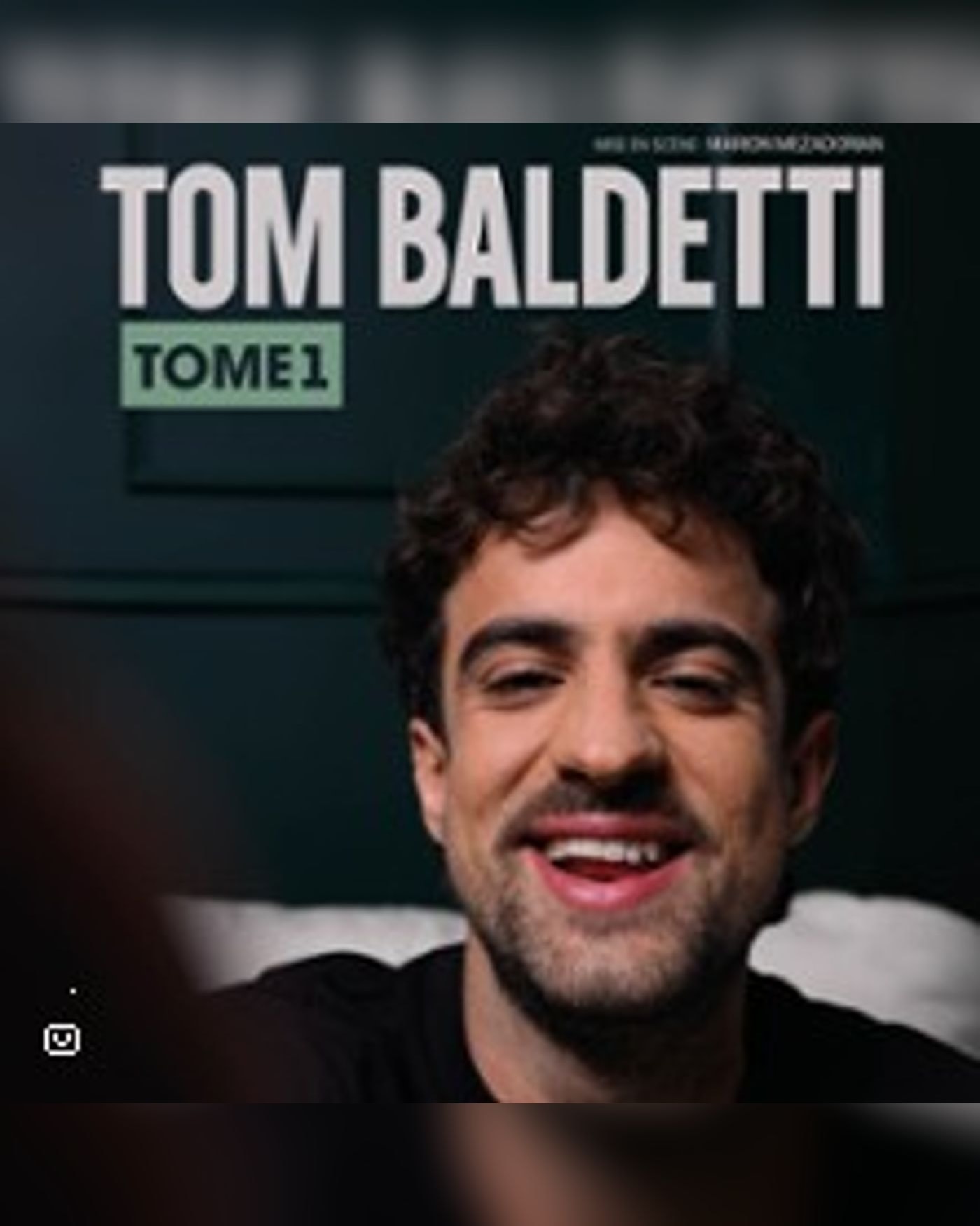 Affiche Tom Baldetti