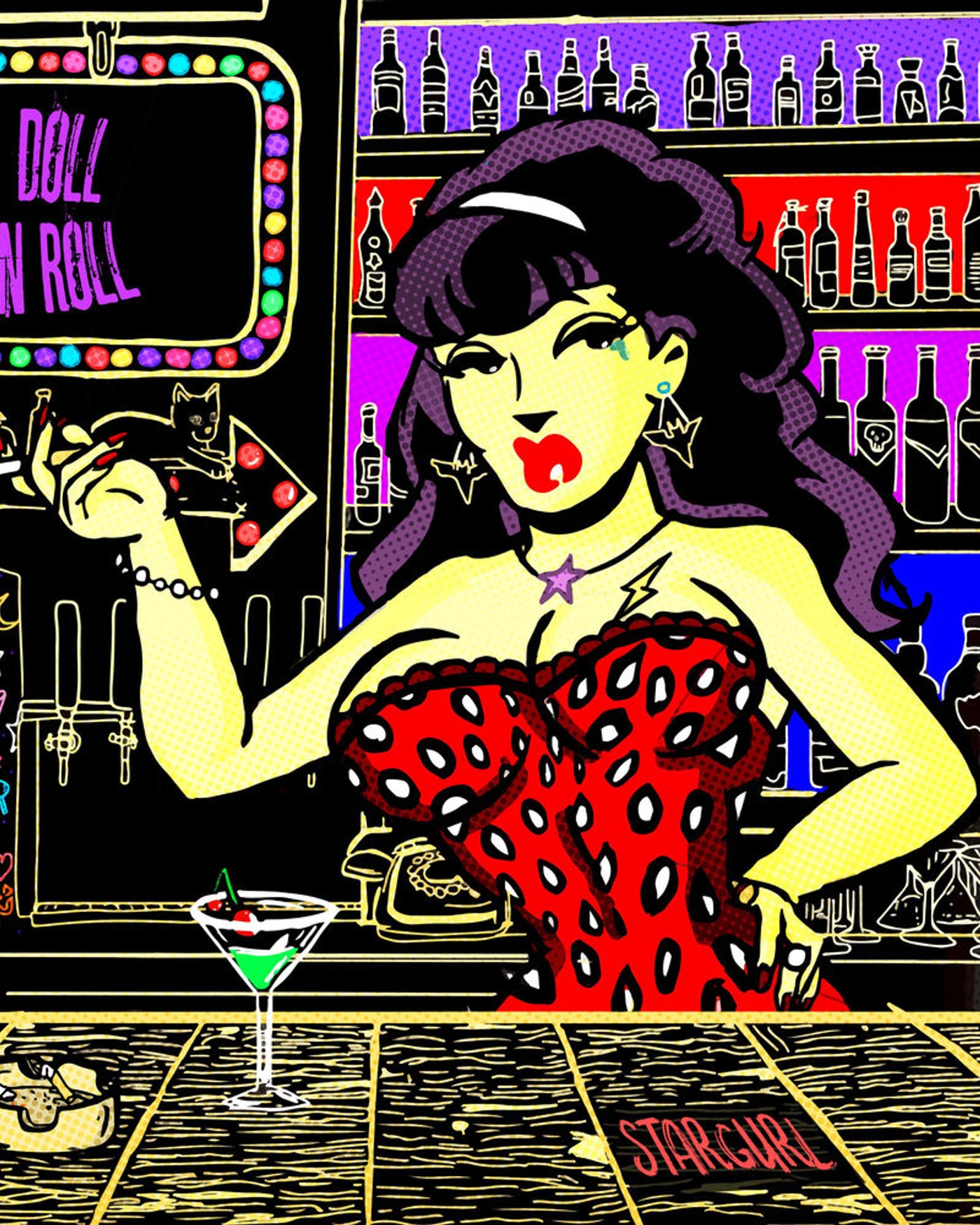 Affiche du concert Transgenik x stargurl Rituals, Le Trabendo