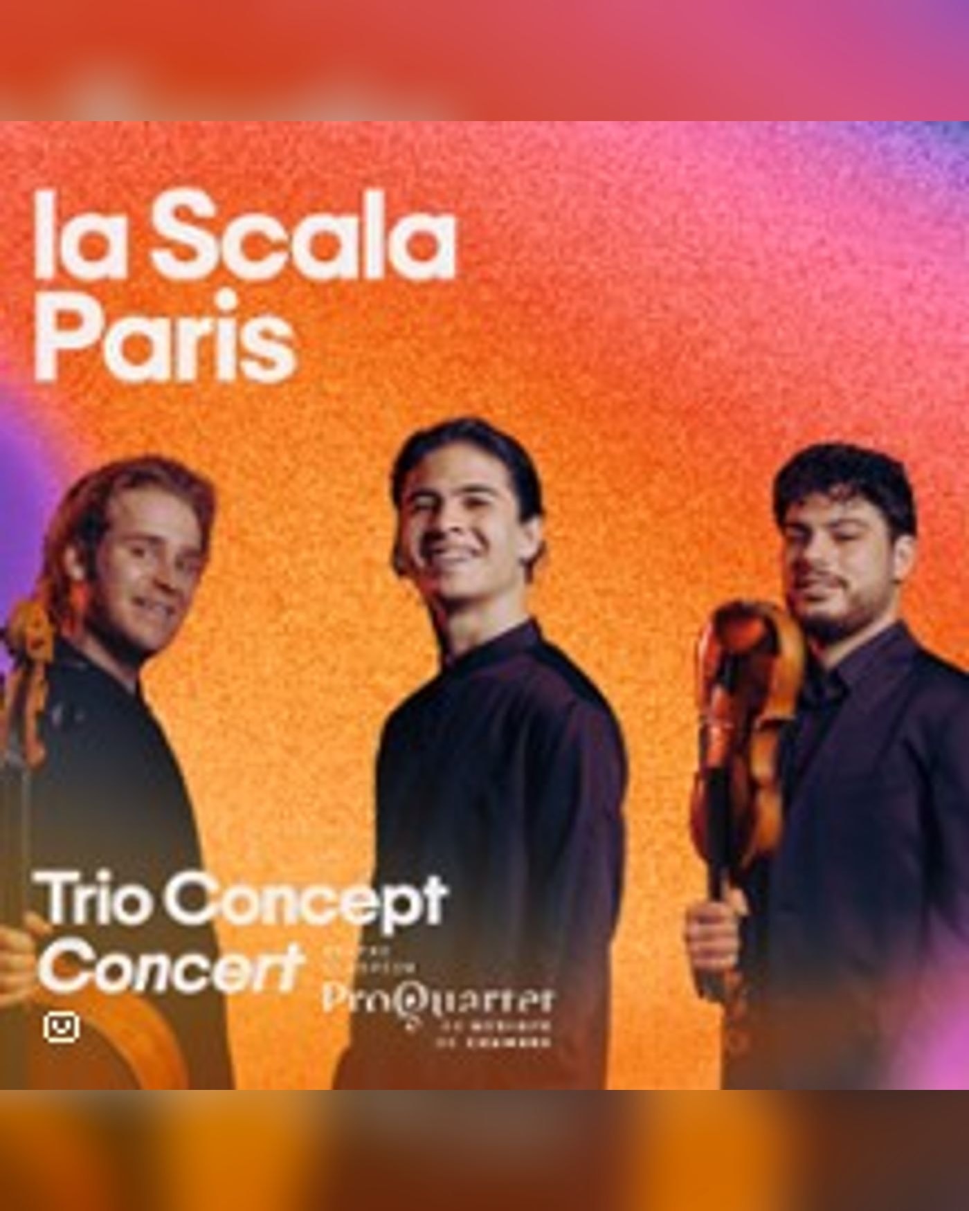 Affiche du concert Trio Concept, La Scala - La Piccola