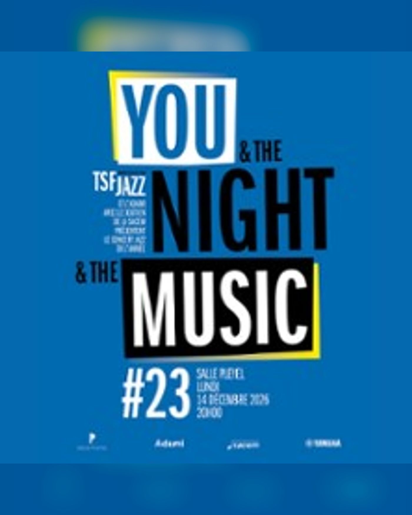 You & The Night & The Music #23