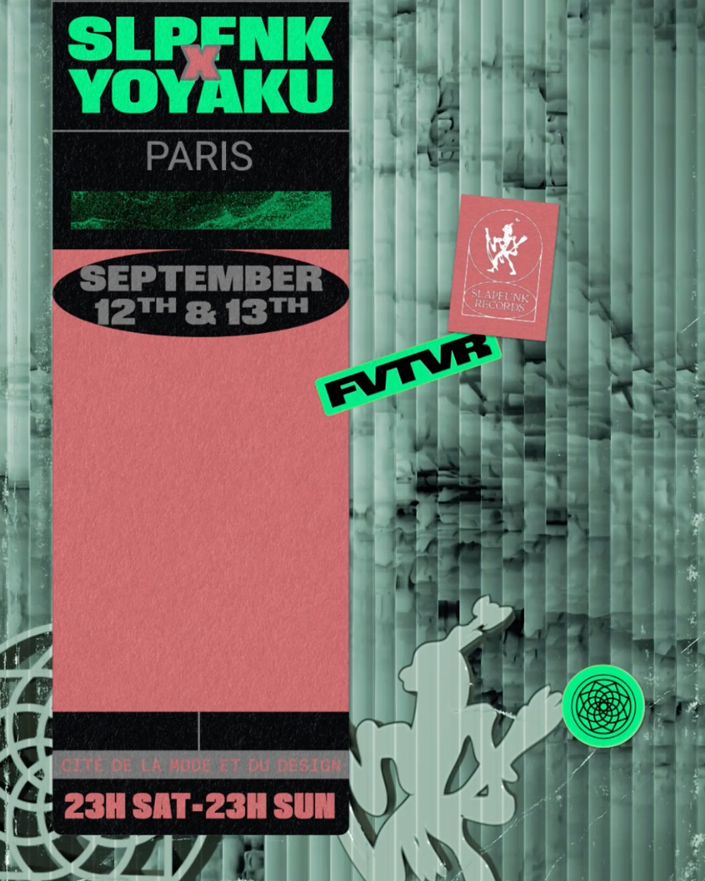 Yoyaku x SlapFunk Paris 24 hour Marathon