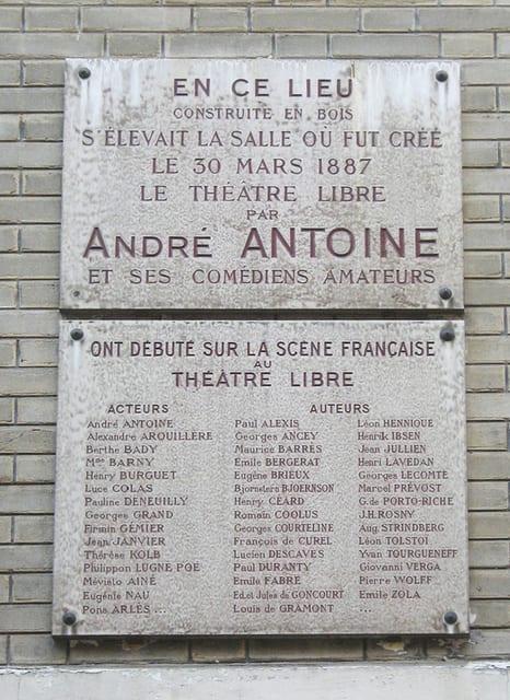 Le Théâtre Libre