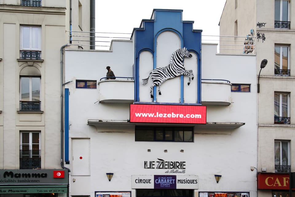Le Zebre de Belleville