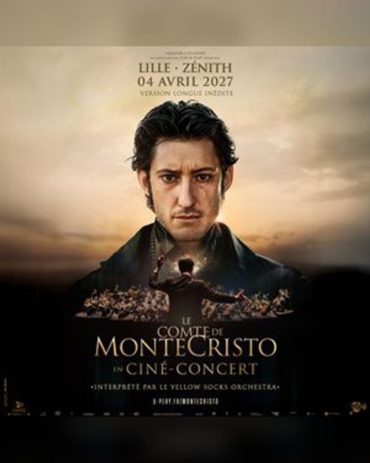 Locandina Le Comte de Monte — Cristo en Ciné — Concerto