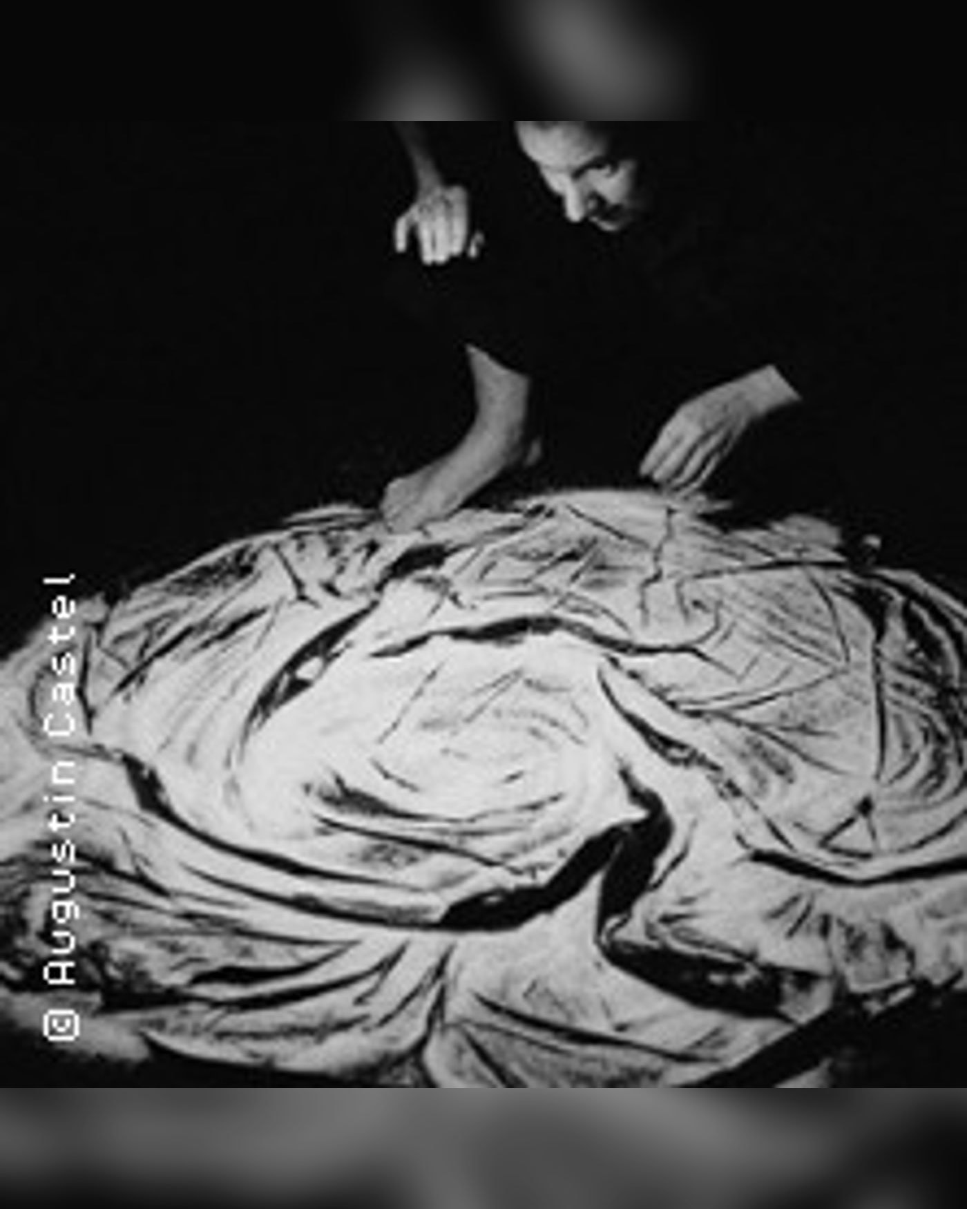 Affiche de l’Aufführung Terre Salée, Théâtre du Chariot