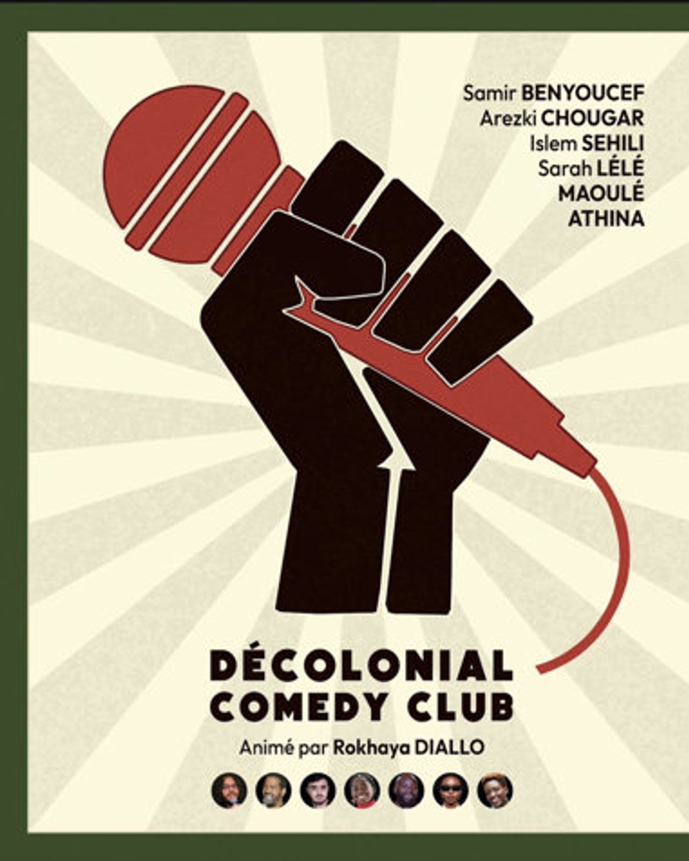 Affiche du spectacle Décolonial Comedy Club, Le Solo