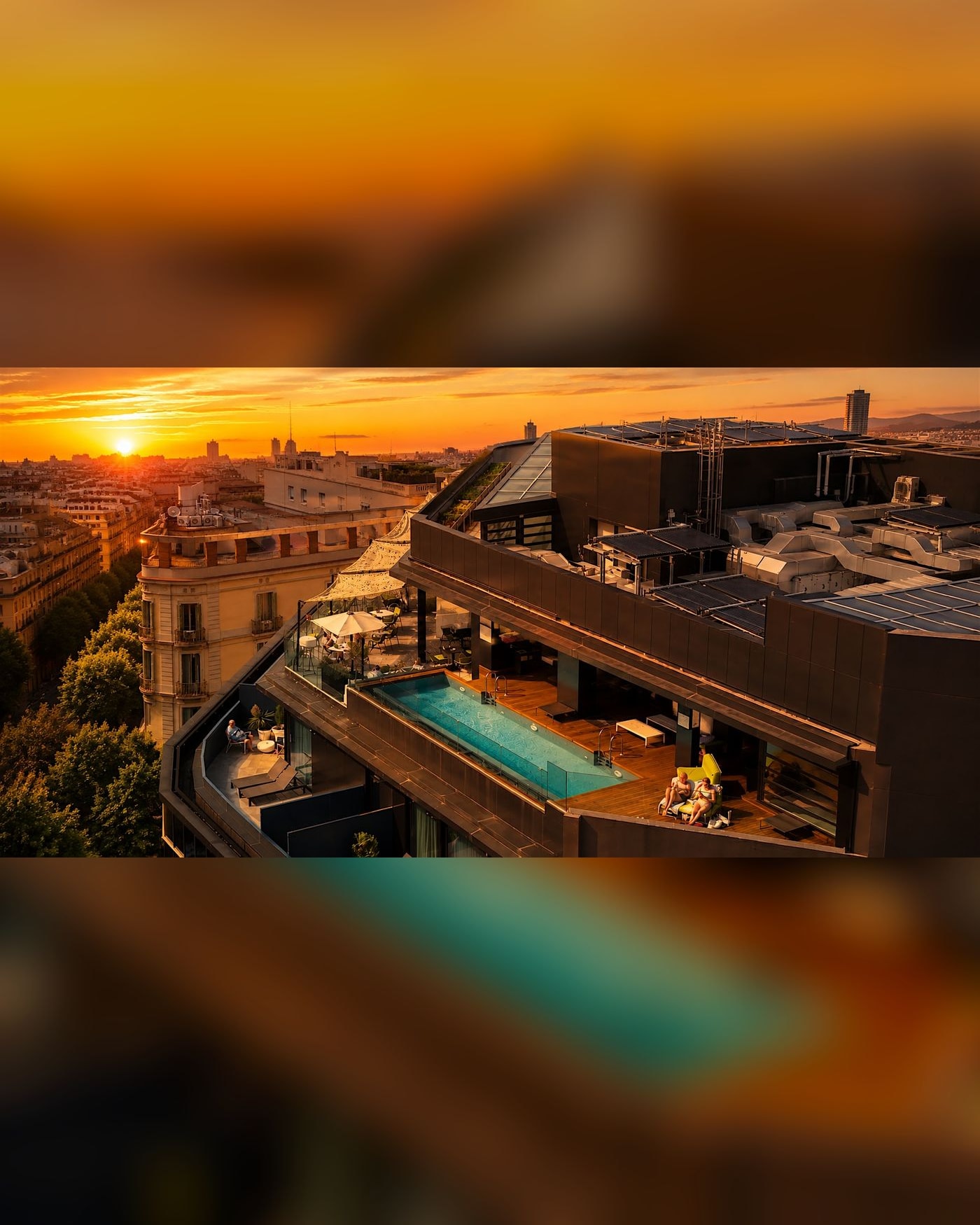 Cartel del concierto Afrohouse Sunset Rooftop Session, Hotel Negresco Princess