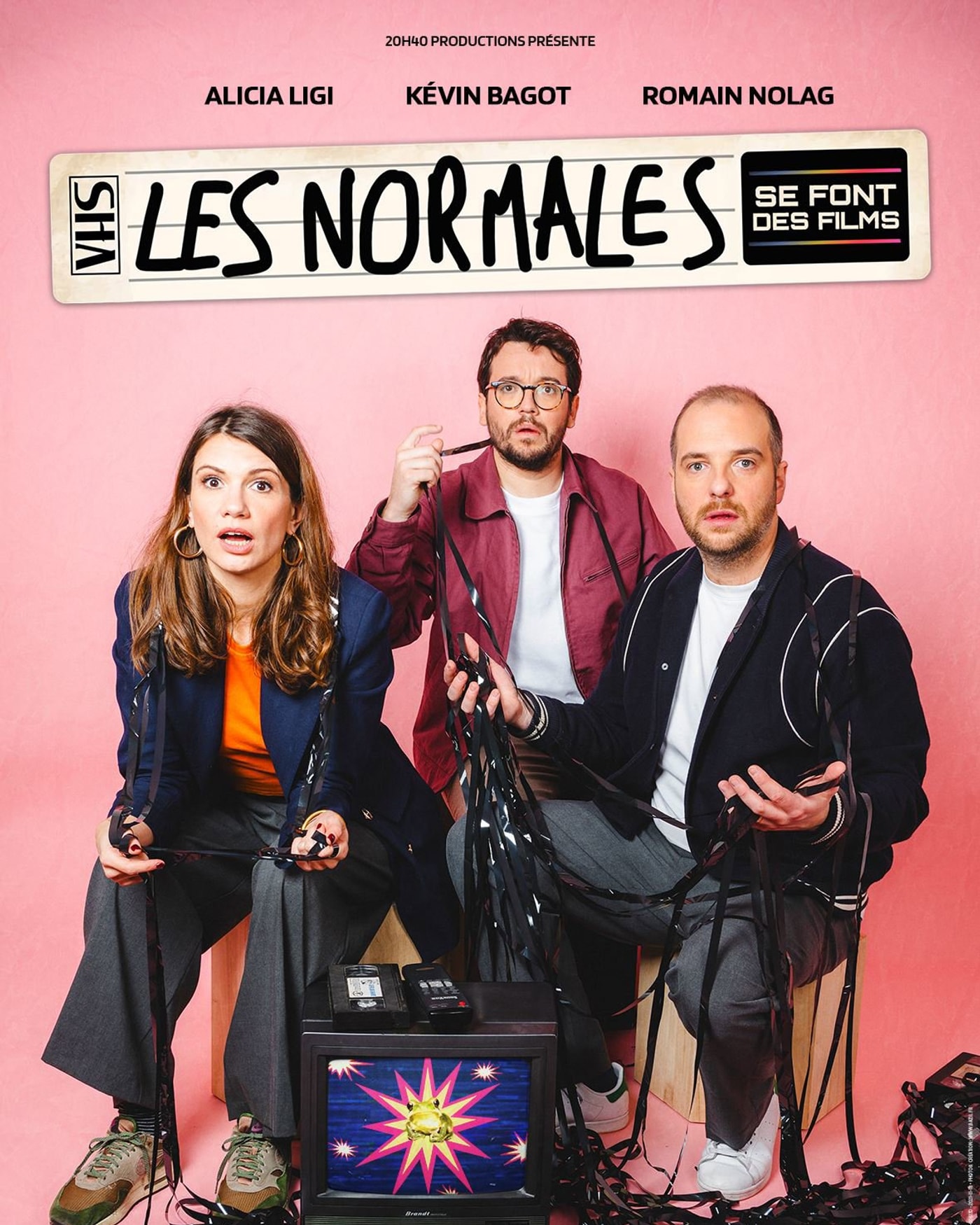 Poster for the show Les Normales se Font des Films - Tournée, L'Européen