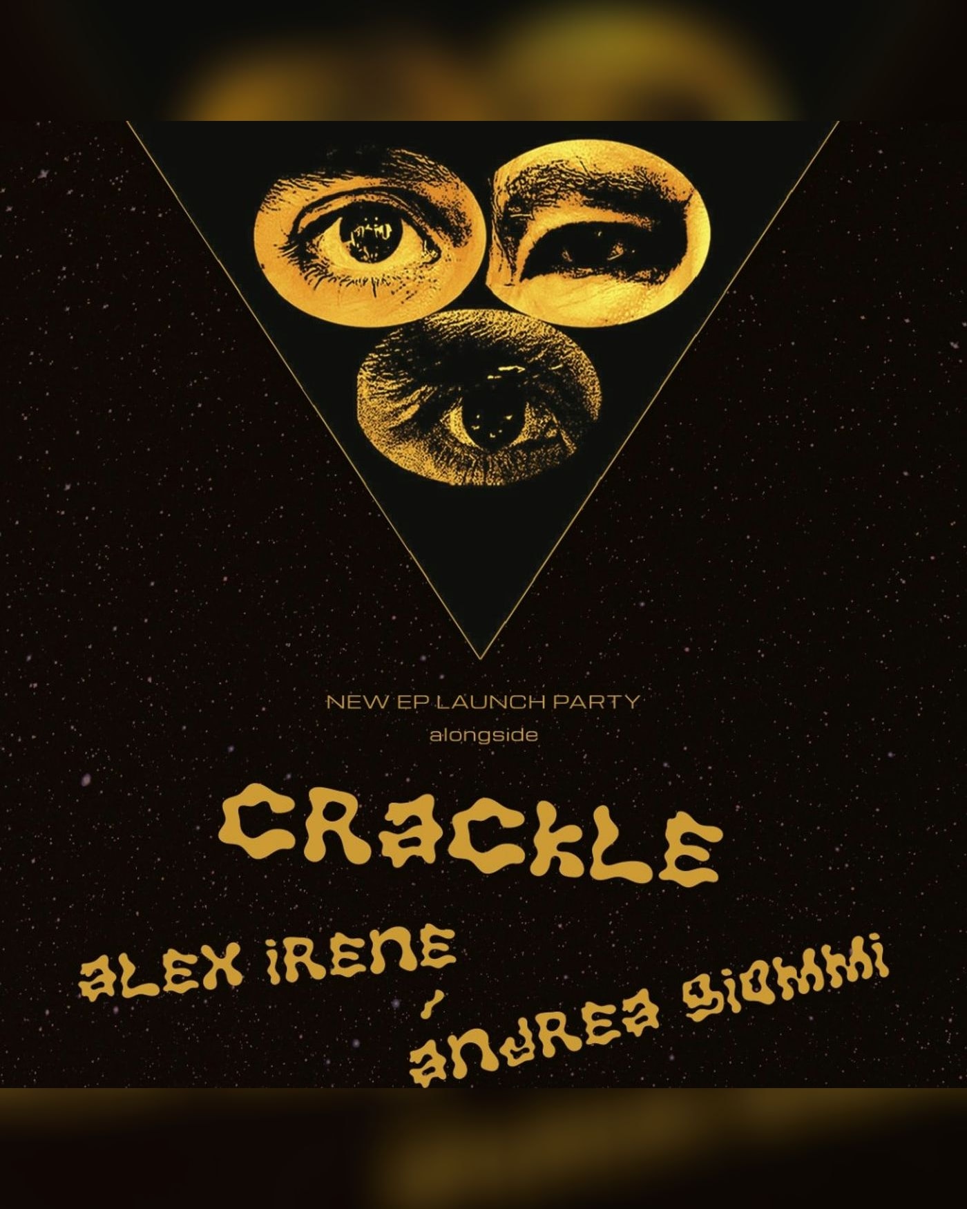 Affiche du concert Heckle Chamber release party w Crackle - Andrea Giommi + Alex Irene, Paper Dress Vintage