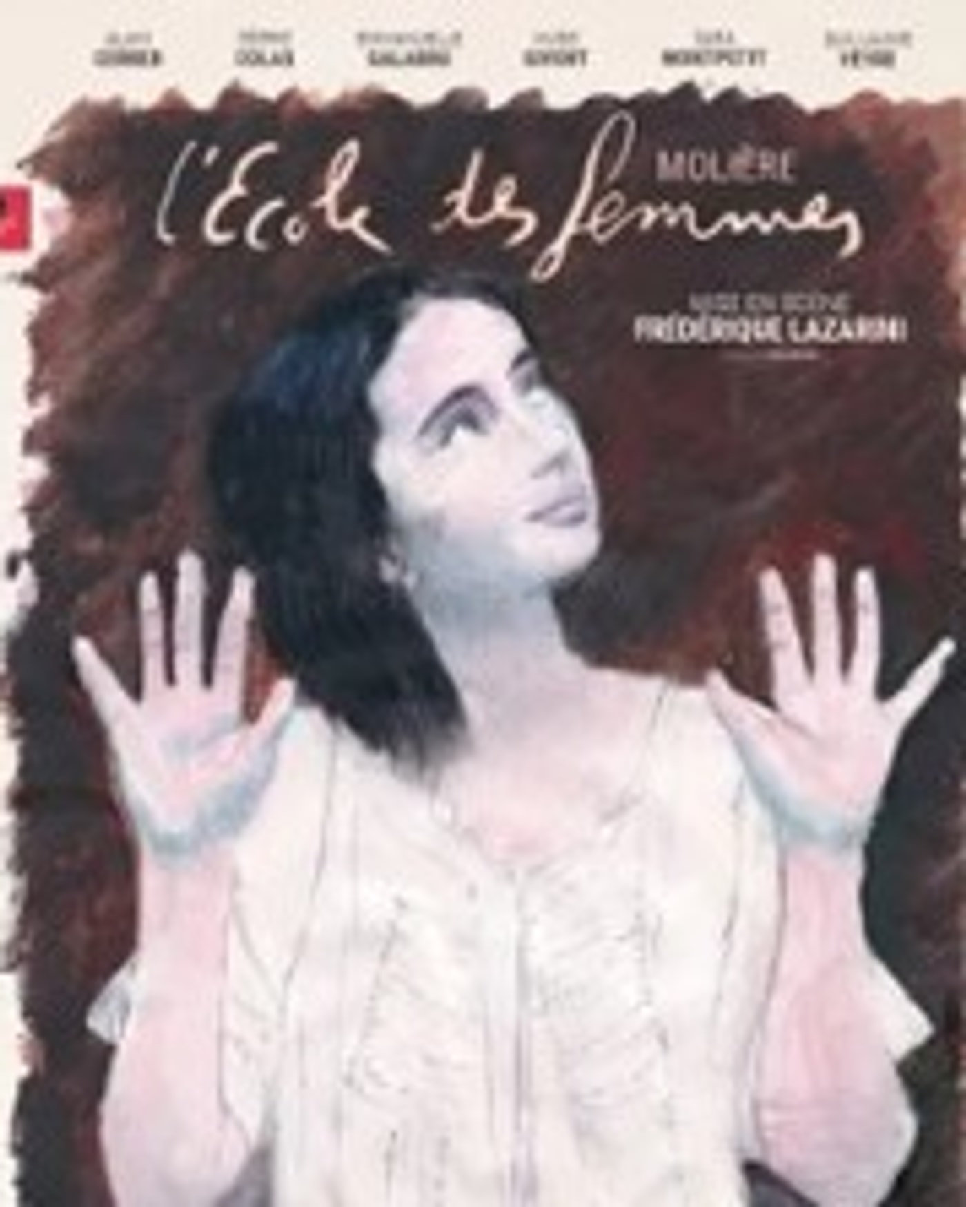 Cartel del espectáculo L'Ecole des Femmes de Molière, Artistic Athévains