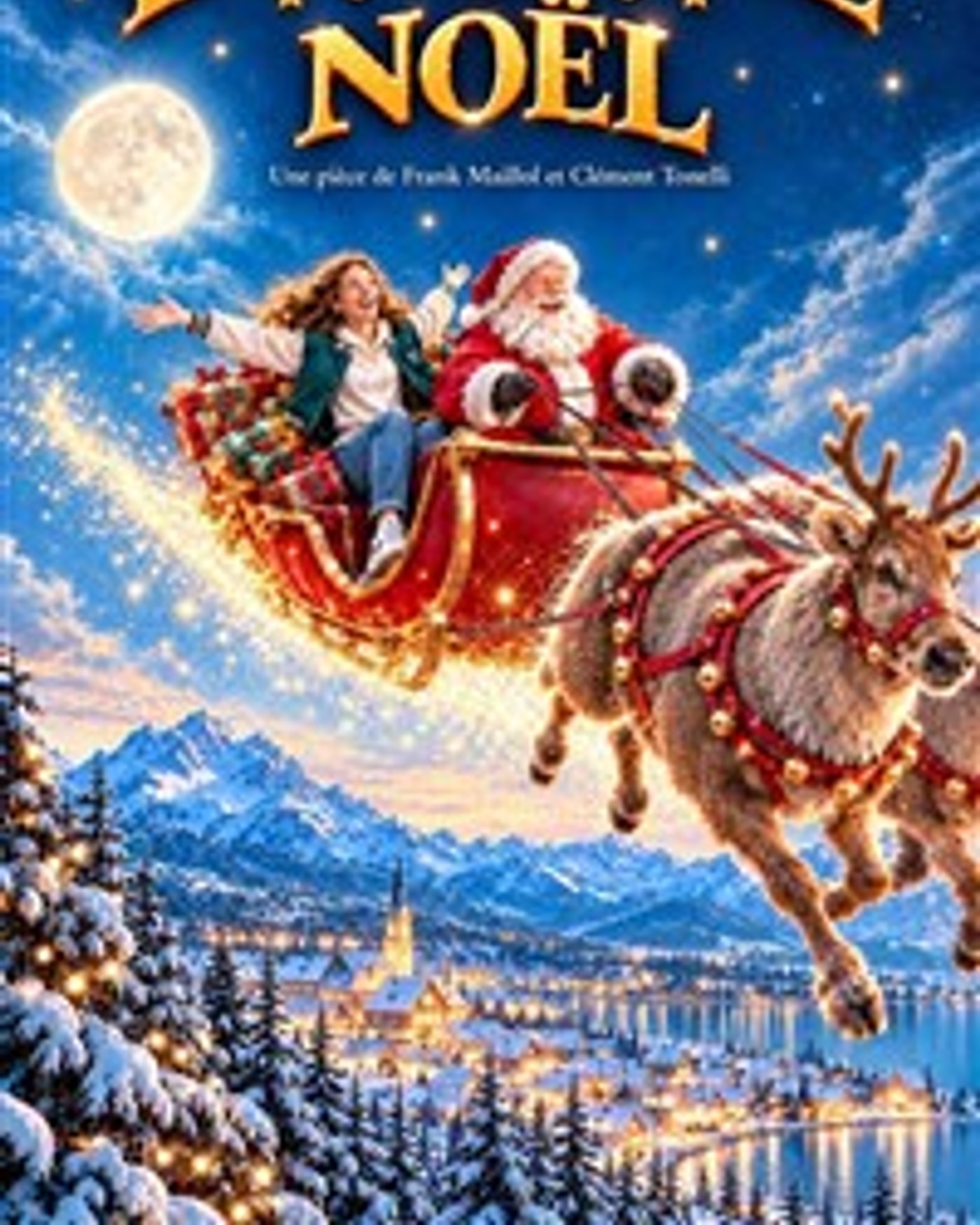 Affiche du spettacolo Ensemble à Noël, Théâtre Le Passage vers les Étoiles