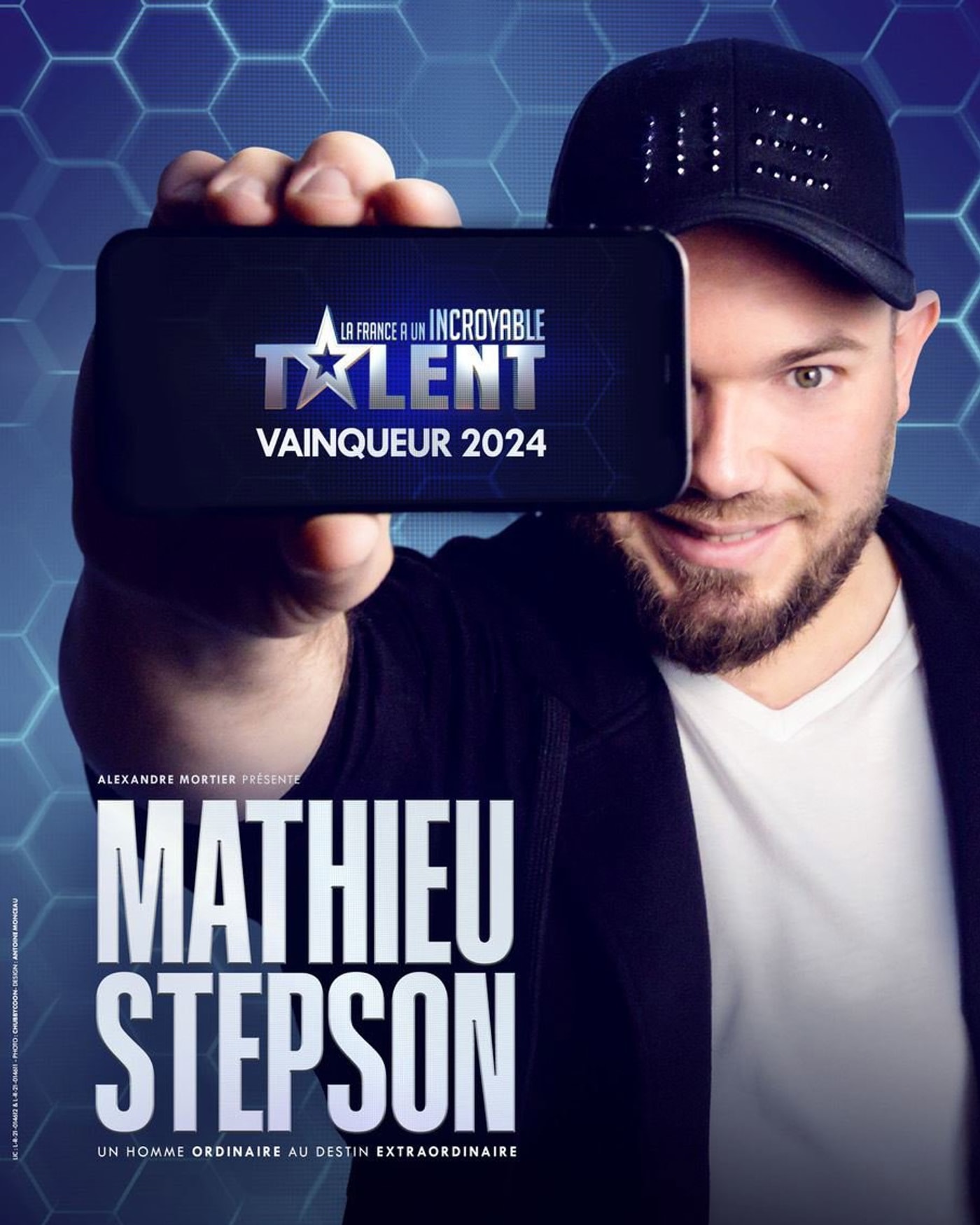Cartel de Mathieu Stepson - Gira