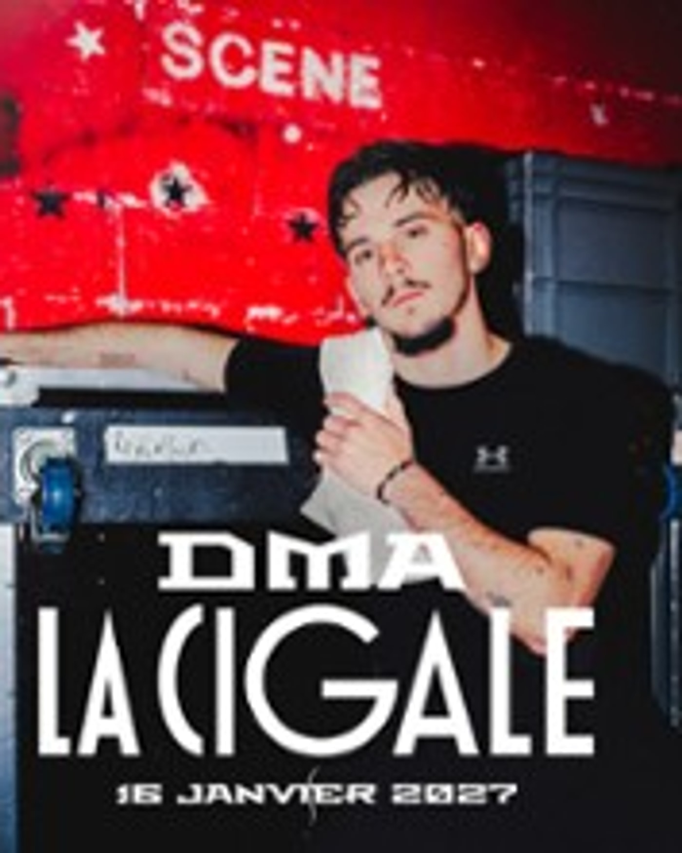 Poster for the concert Dma, La Cigale