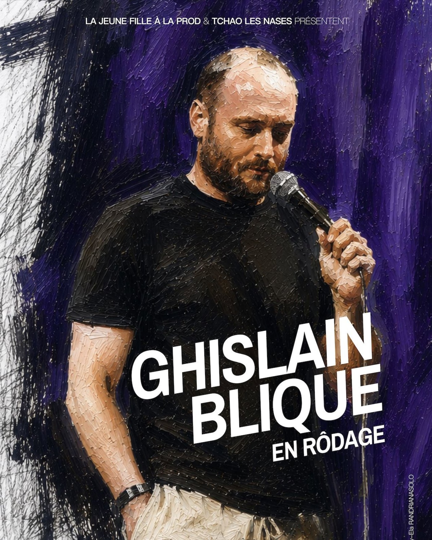Cartel de Ghislain Blique - En Rodage