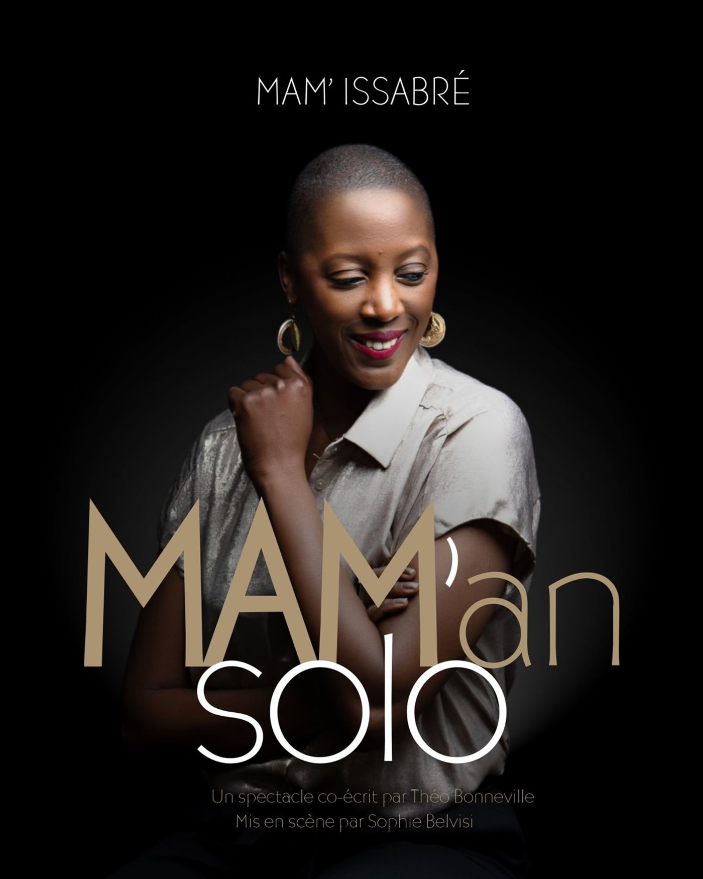 Cartel del espectáculo Mam' Issabré - Mam'an Solo, Le Solo