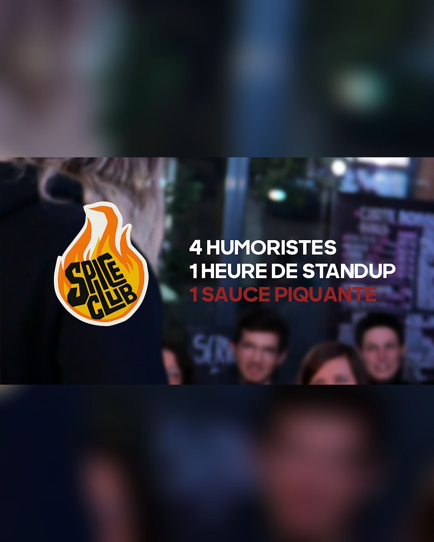 Affiche de l’Aufführung Stand Up — Spice Club ​️​​️​​️​​️​​️​​️​, FEU BAR