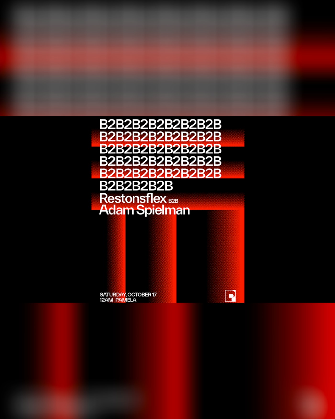 Cartel del concierto B2b2b2b2b2b2b2b2b2b2b2b2b2b, Pamela Club
