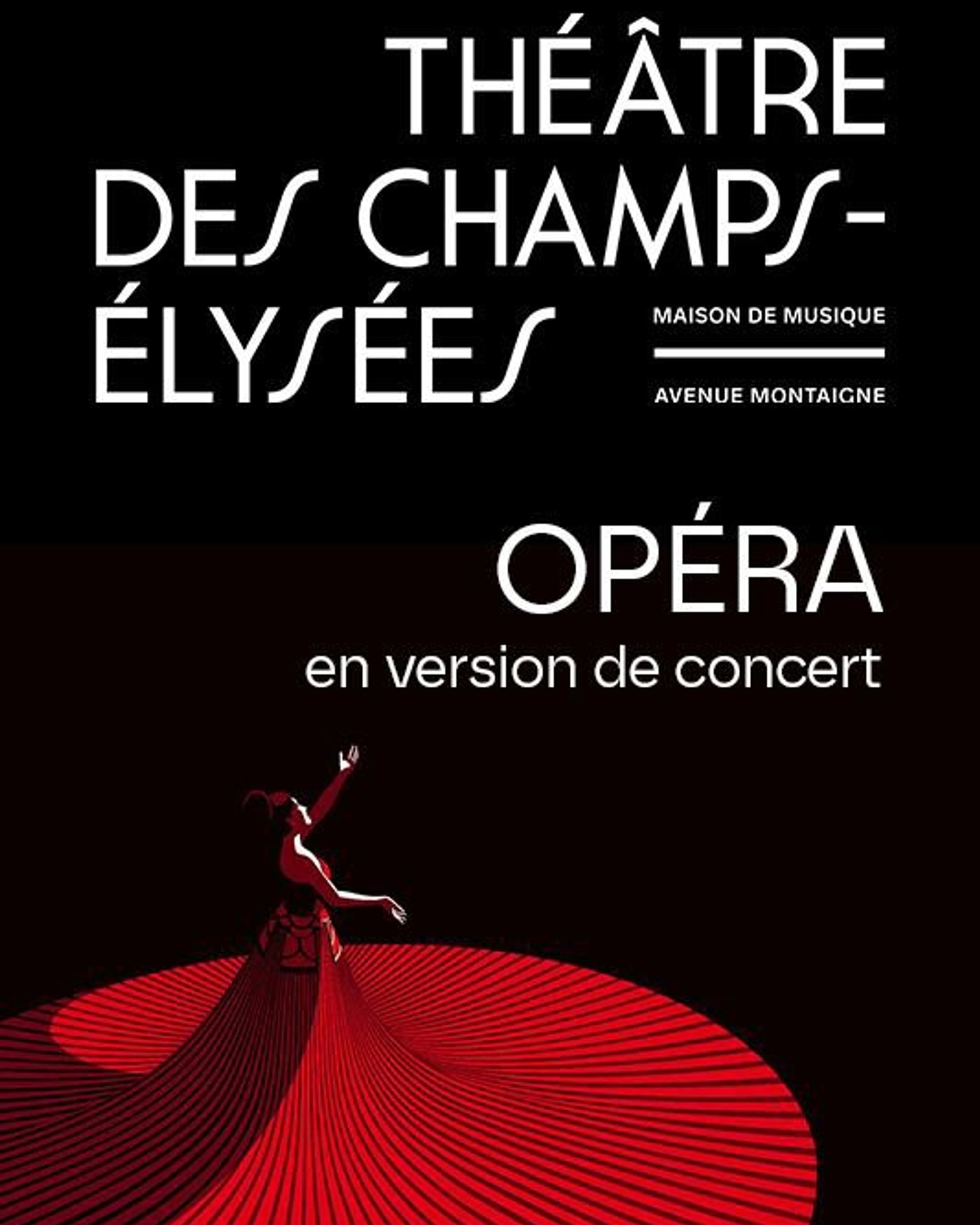Affiche du concert Le Château de Barbe-Bleue, Theatre Des Champs Elysees