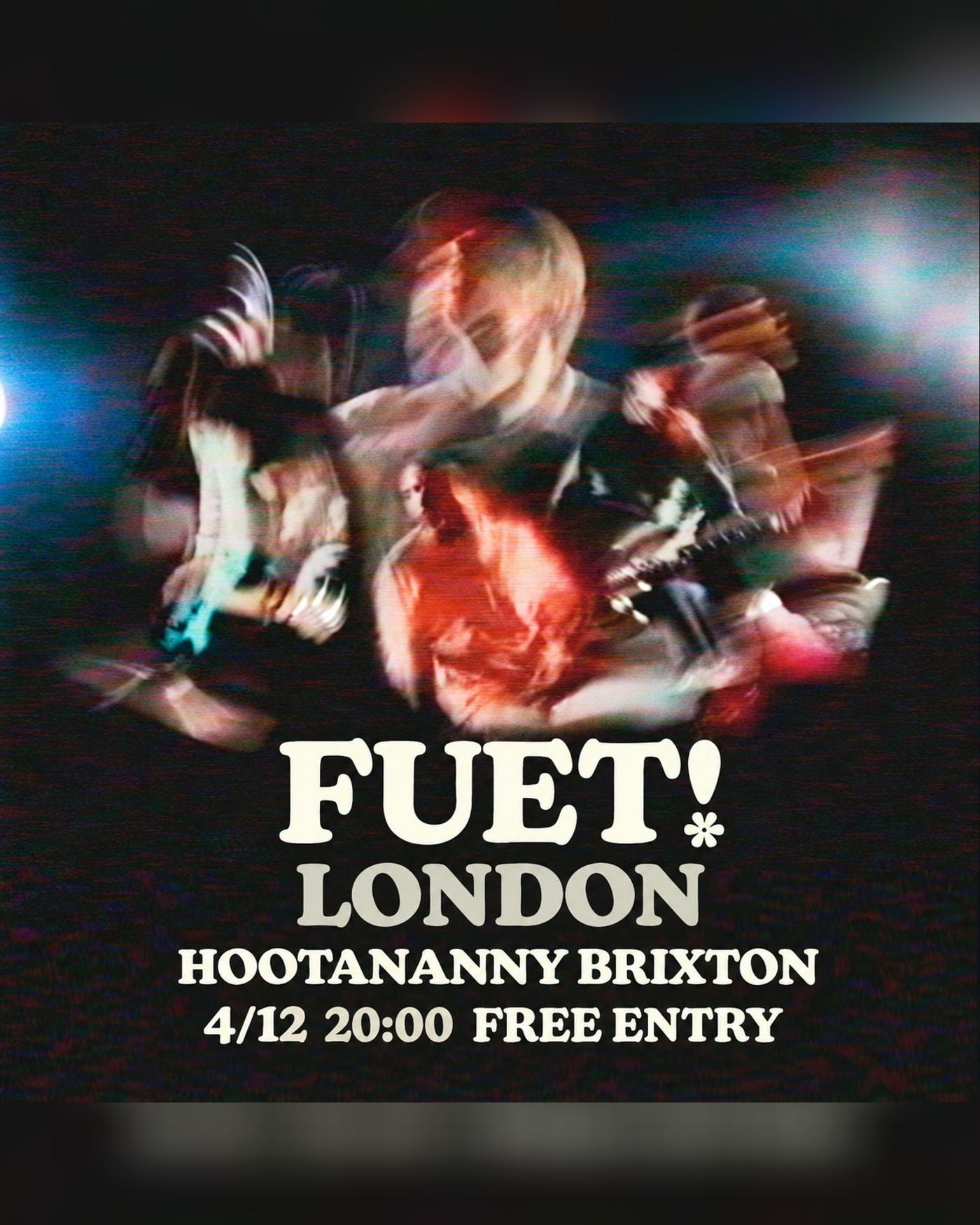 Affiche du Konzert FUET! UK Tour, Hootananny Brixton