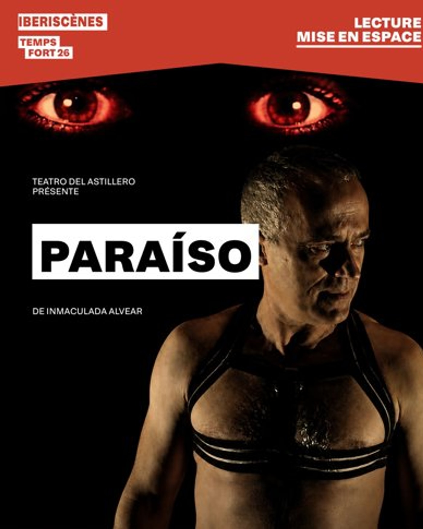 Cartel del espectáculo Paraíso, Théâtre El Duende