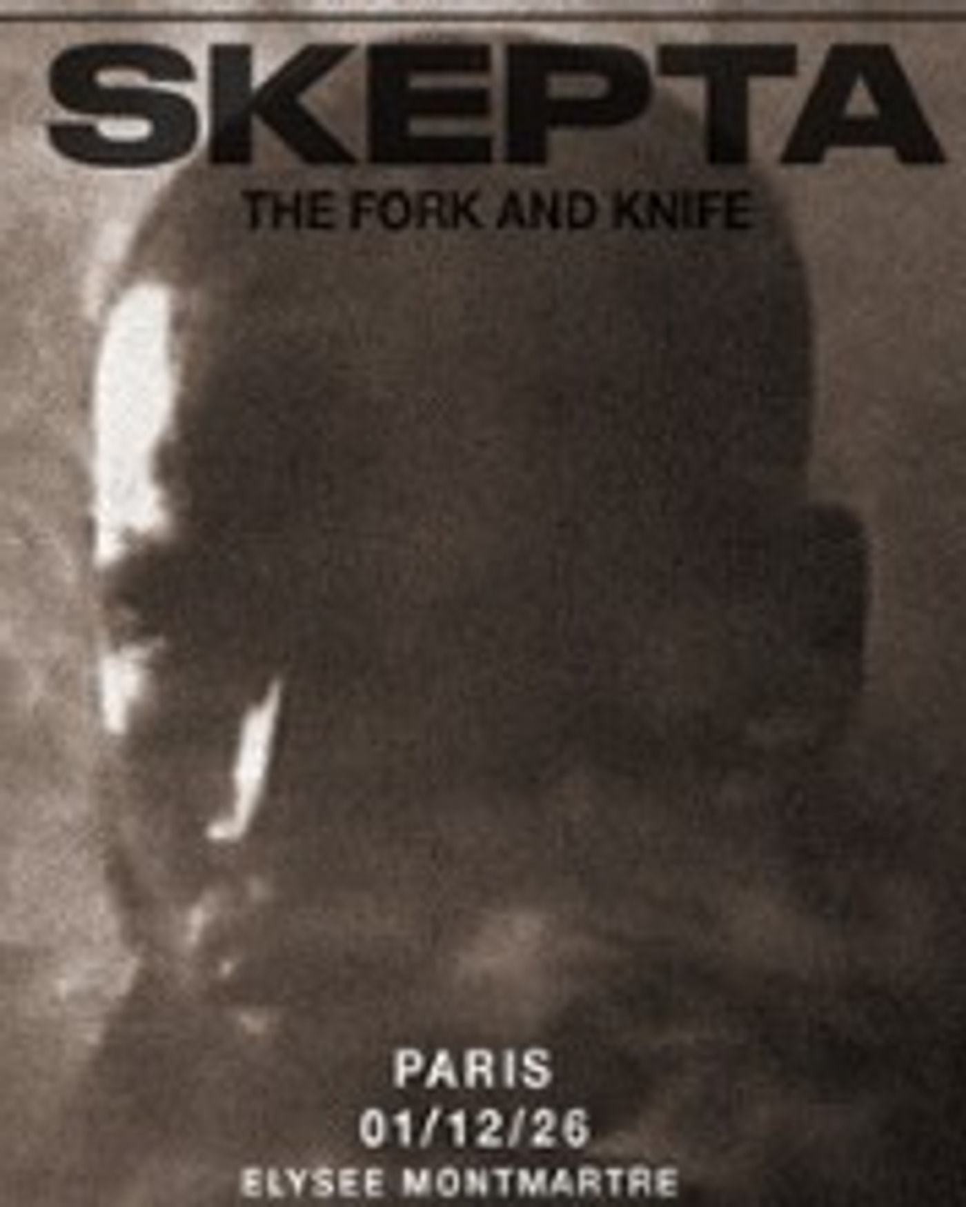 Paris Activitis Skepta - The Fork and Knife Tour tickets in Paris