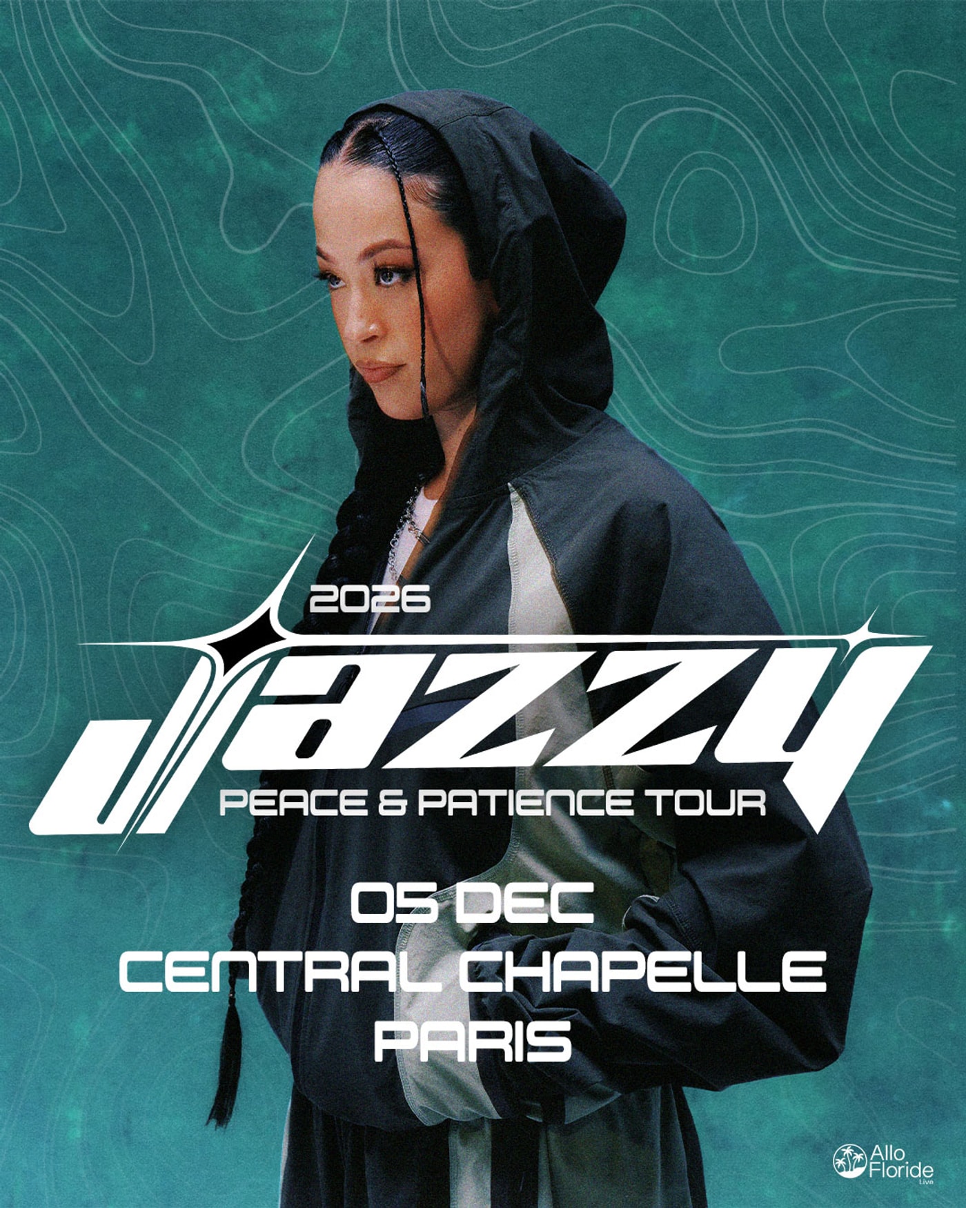 Affiche du concerto Patience Tour — Central Chapelle