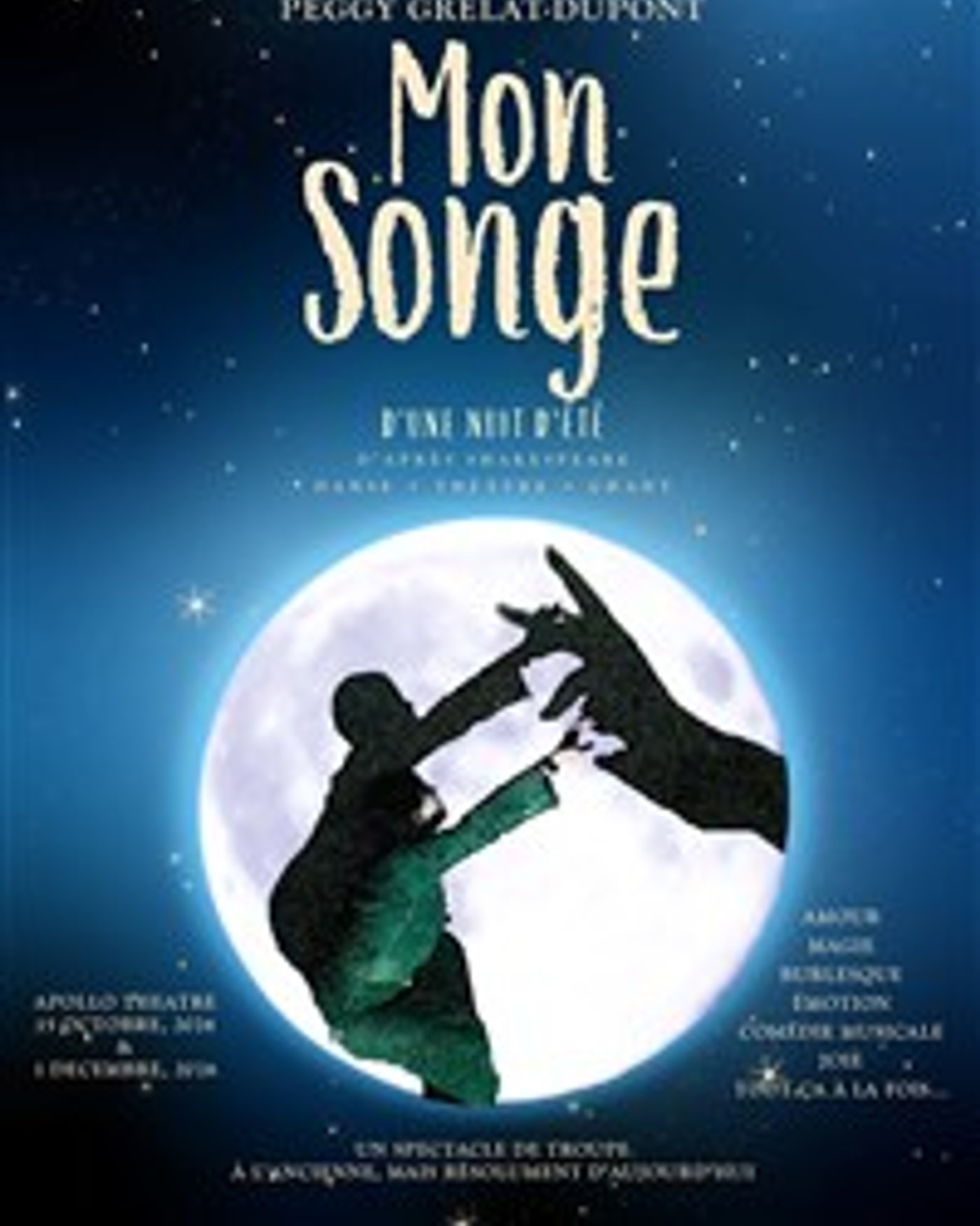 Affiche de l’Aufführung Mon songe d'une nuit d'été, Apollo Théâtre - Salle Apollo 360
