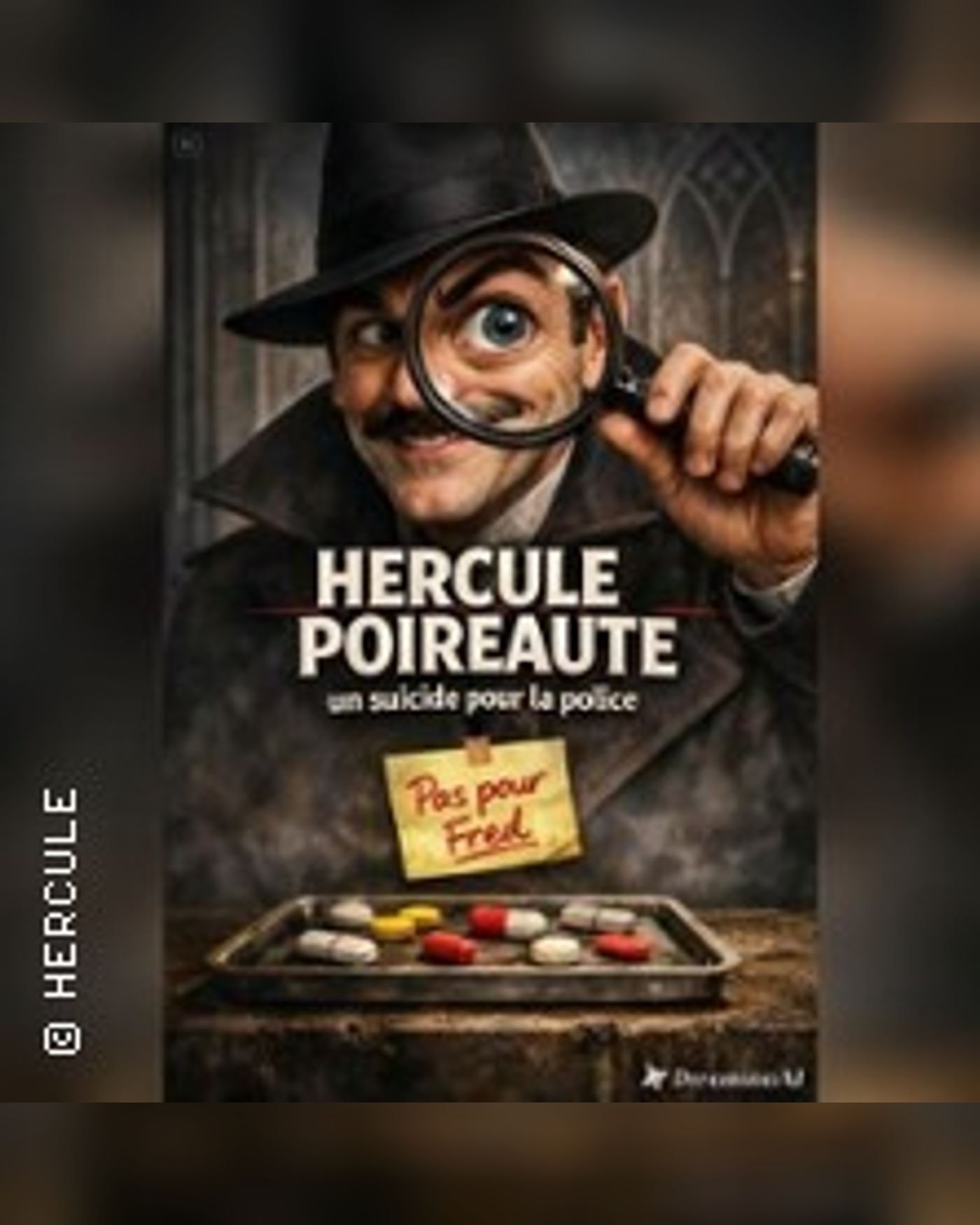 Affiche du spettacolo Hercule Poireaute, Coul' Theatre