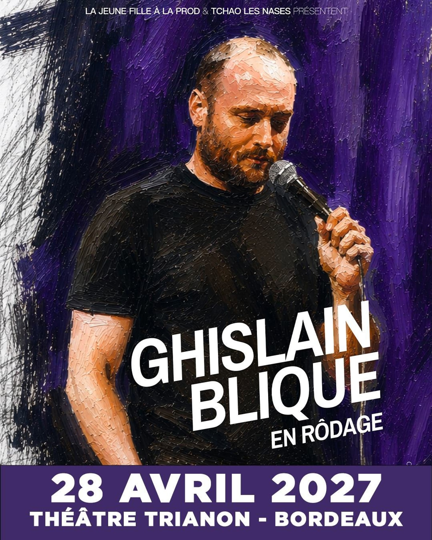Cartel de Ghislain Blique - En Rodage