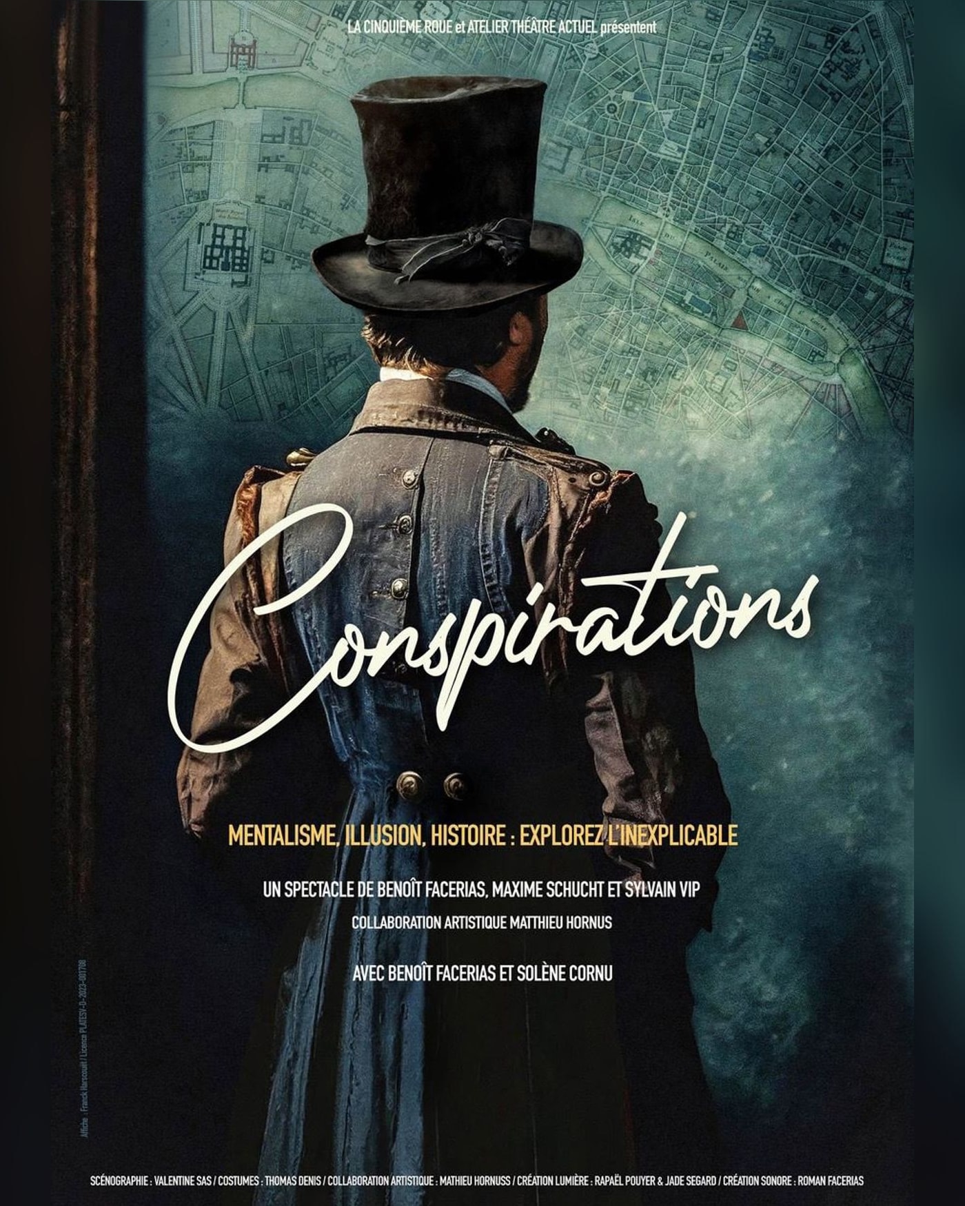 Cartel del espectáculo Conspirations, L'Avant-Scène