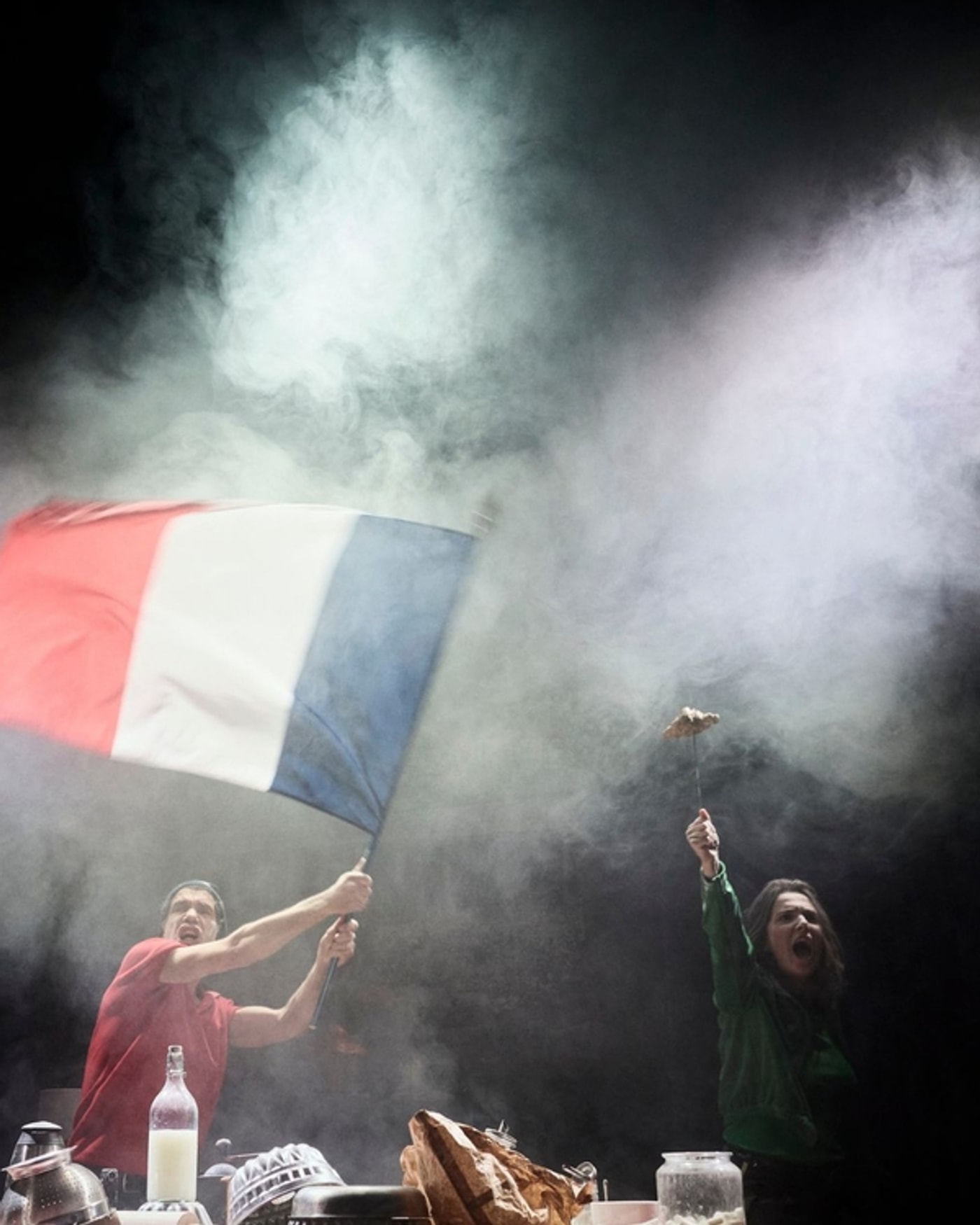 Cartel del espectáculo « Brioches et révolution ! » : quand la démocratie se met à table, Théâtre de la Concorde