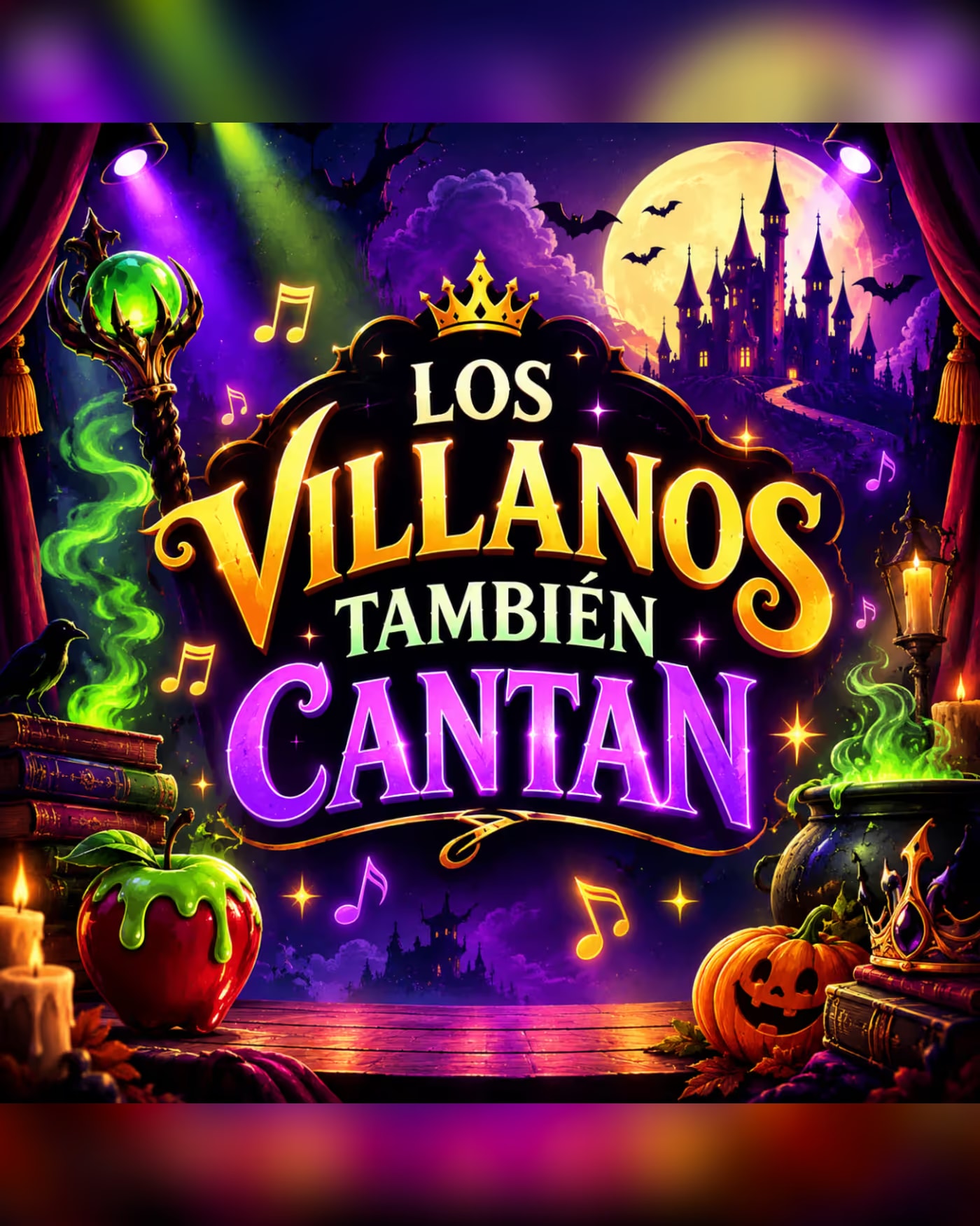 Affiche du concerto Los Villanos Tambien Cantan, Espacio Gran Via